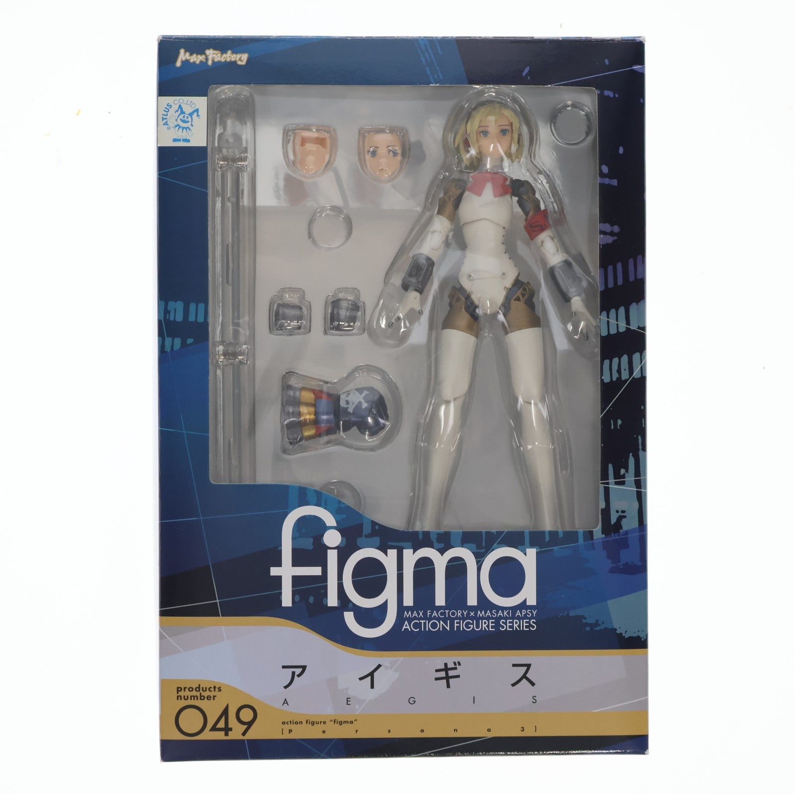 【中古即納】[FIG] figma(フィグマ) 049 アイギス ペルソナ3 完成品 可動フィギュア マックスファクトリー(20101216)