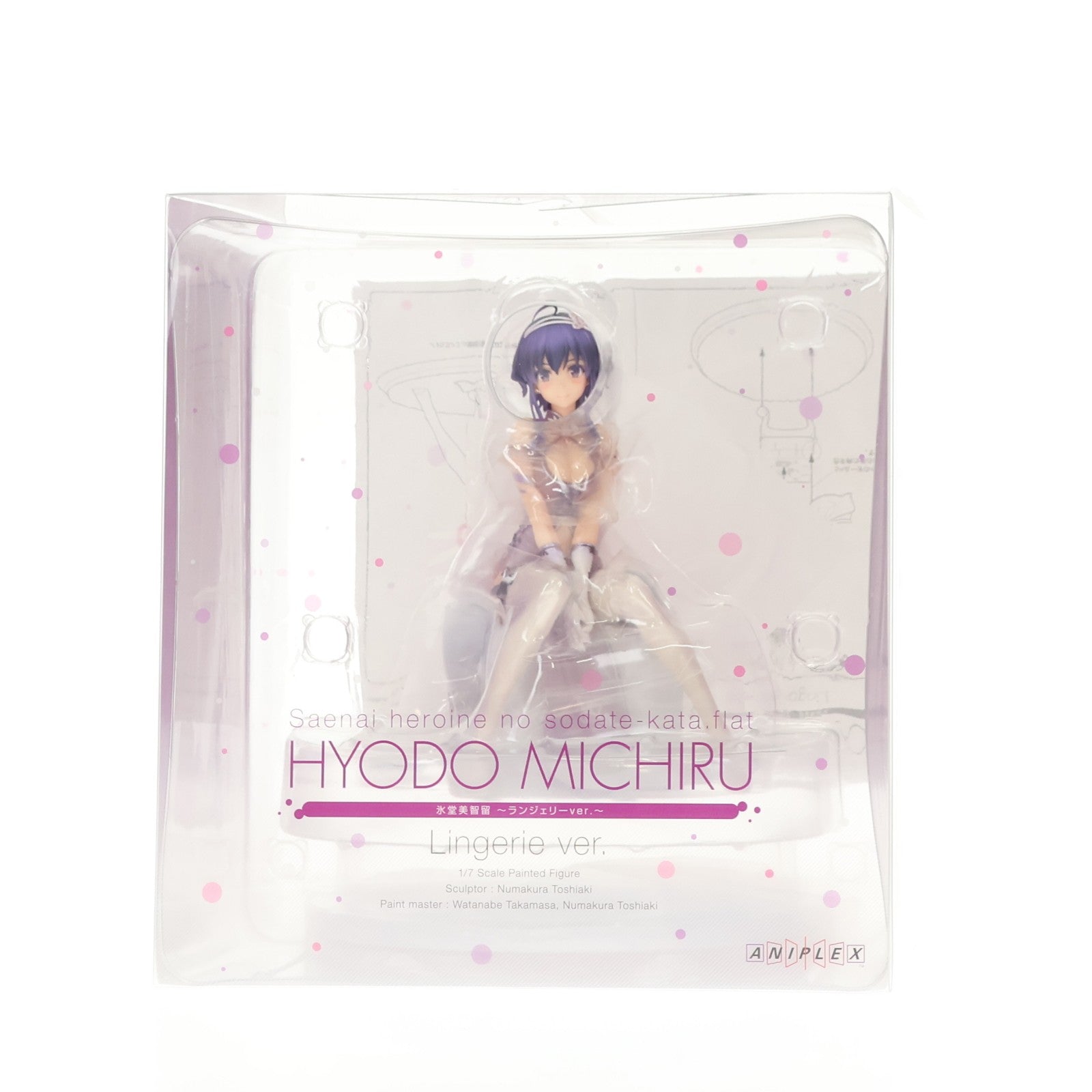 【中古即納】[FIG] ANIPLEX+限定 氷堂美智留(ひょうどうみちる) ～ランジェリーver.～ 冴えない彼女の育てかた♭ 1/7 完成品 フィギュア(MD19-1275001) アニプレックス(20220430)