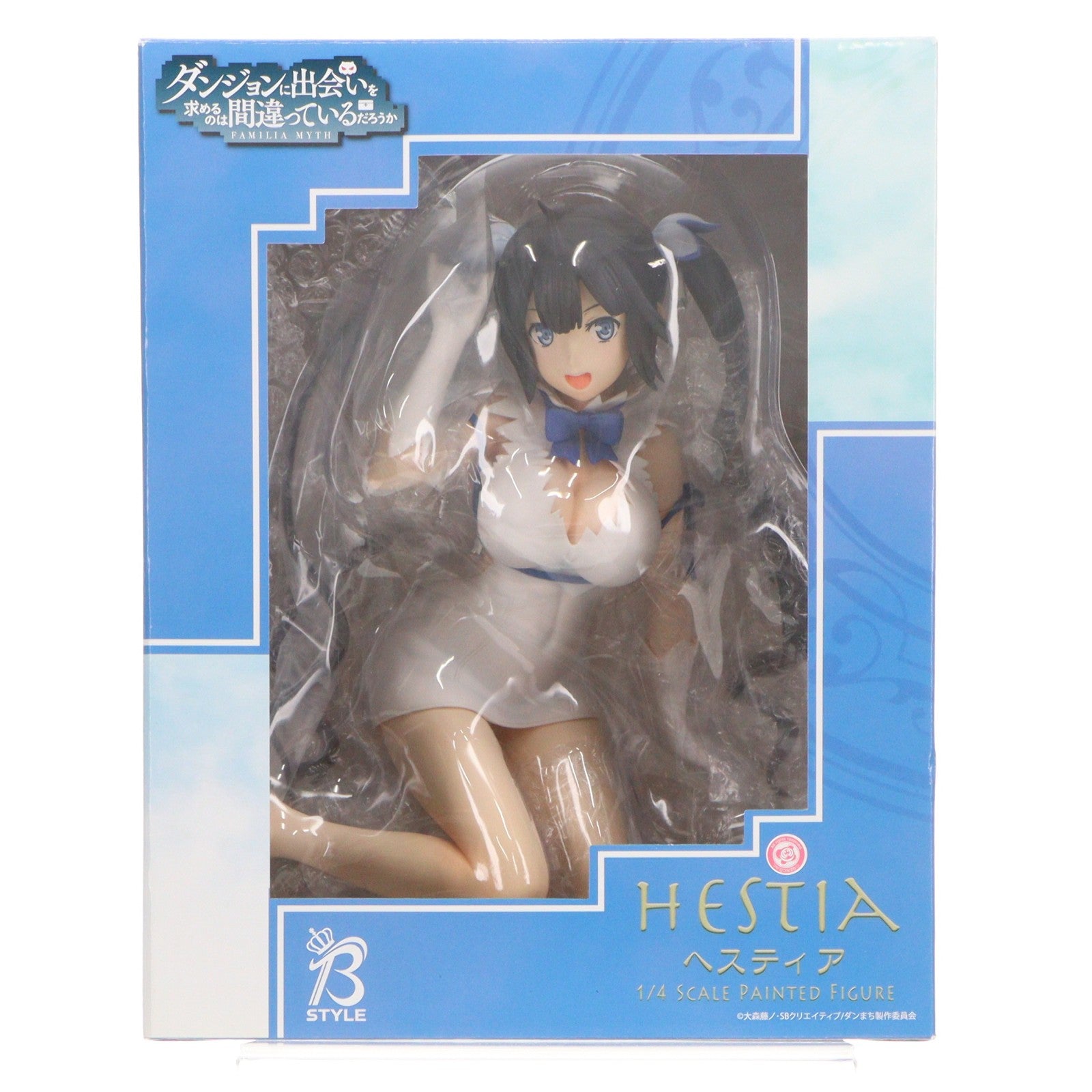 【中古即納】[FIG] ヘスティア ダンジョンに出会いを求めるのは間違っているだろうか(ダンまち) 1/4 完成品 フィギュア FREEing(フリーイング)(20161224)