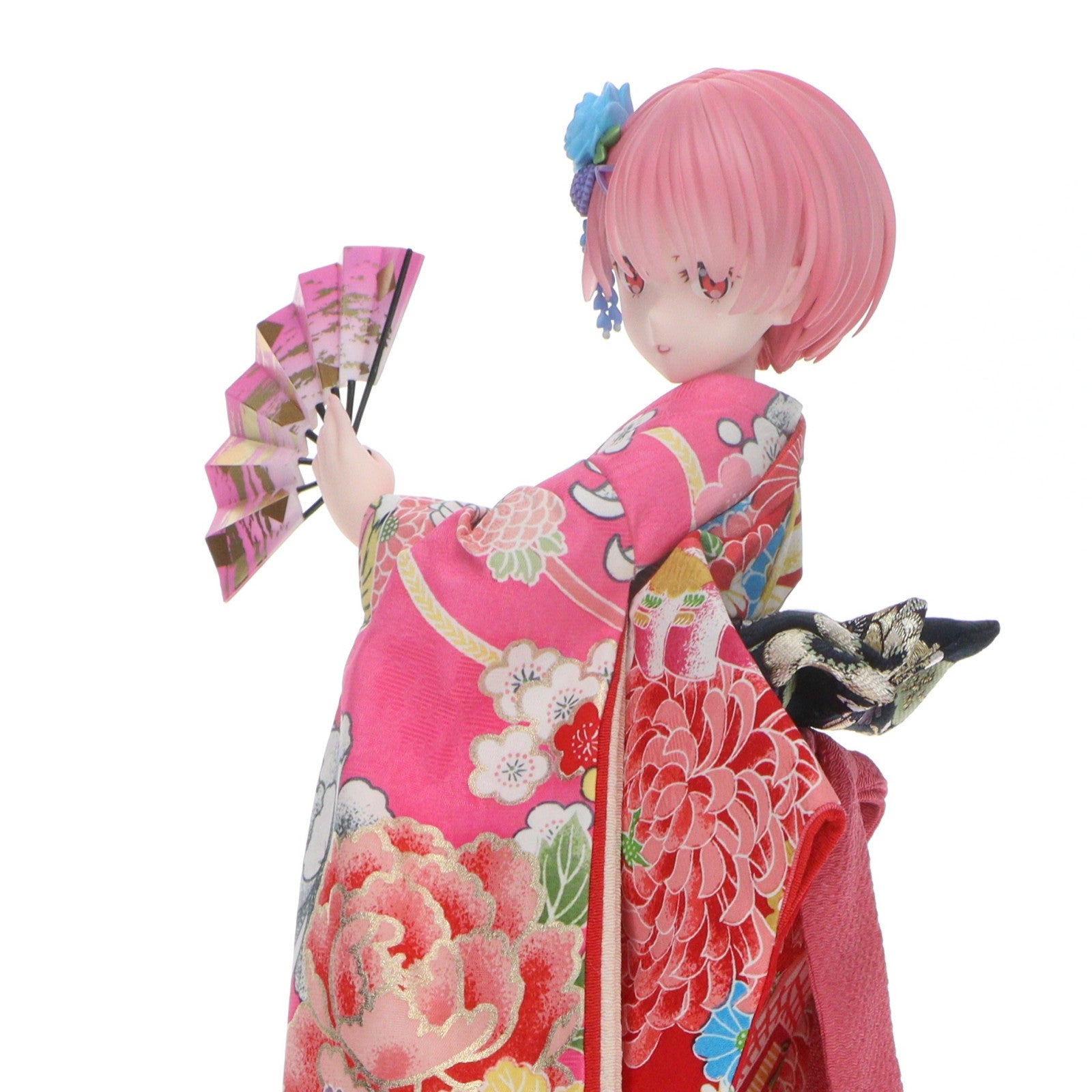 【中古即納】[FIG] F:NEX限定 ラム -日本人形- 吉徳×F:NEX Re:ゼロから始める異世界生活 1/4 完成品 フィギュア(AMU-FNX298) フリュー(20220331)