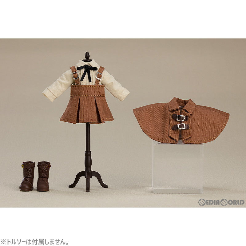 【中古即納】[FIG] ねんどろいどどーる おようふくセット 探偵:Girl(ブラウン) フィギュア用アクセサリ グッドスマイルカンパニー(20230806)