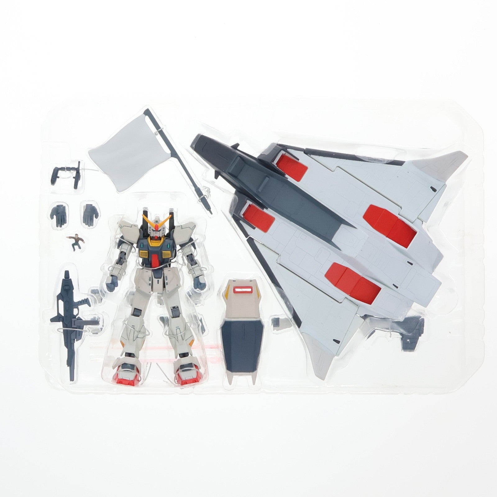 【中古即納】[FIG] EXTENDED MS IN ACTION!!(エクステンデッド・モビルスーツ・イン・アクション) 大気圏突入～ガンダムMk-II&フライングアーマー～ 機動戦士Zガンダム 完成品 可動フィギュア バンダイ(20060826)