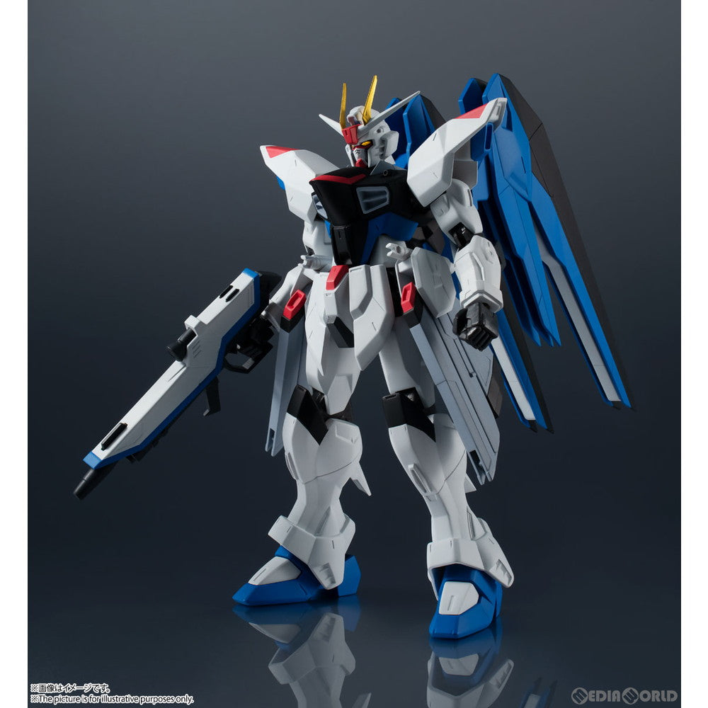 【中古即納】[FIG] GUNDAM UNIVERSE(ガンダムユニバース) ZGMF-X10A FREEDOM GUNDAM(フリーダムガンダム) 機動戦士ガンダムSEED(シード) 完成品 可動フィギュア バンダイスピリッツ(20210924)