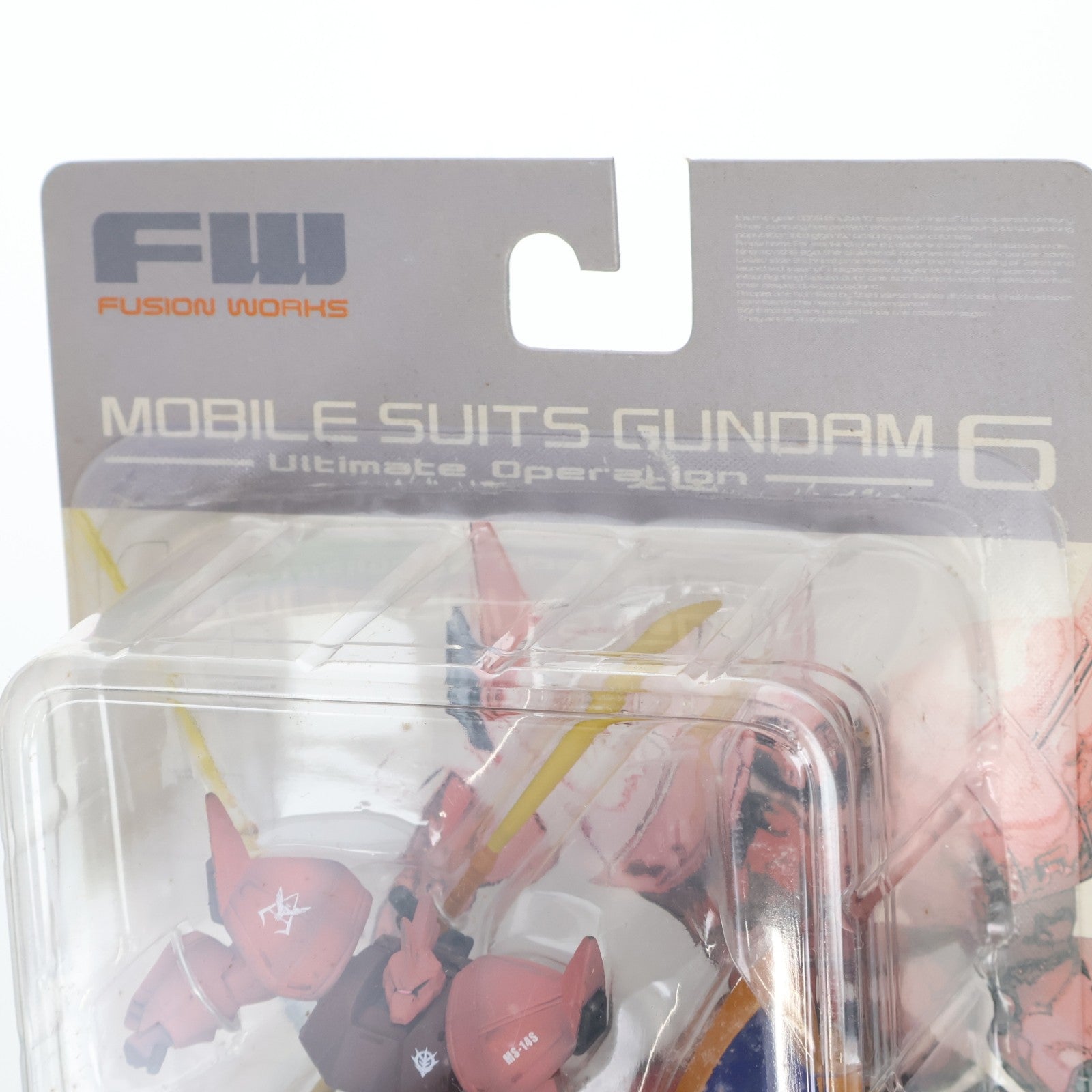 【中古即納】[FIG] (単品)(食玩) FW ガンダムアルティメットオペレーション6 MS-14S シャア専用ゲルググ フィギュア バンダイ(20040614)