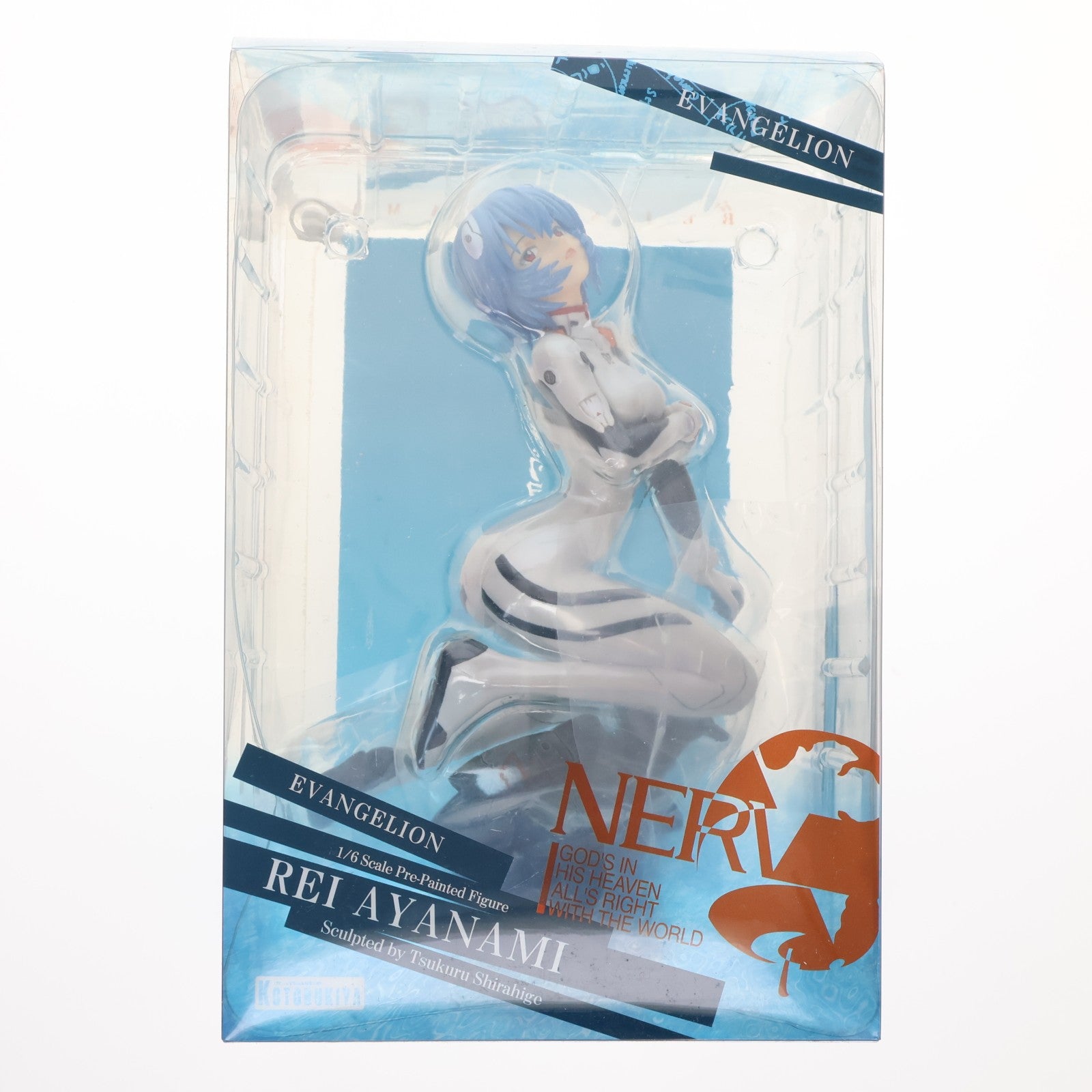 【中古即納】[FIG] 綾波レイ(あやなみれい) プラグスーツVer. ヱヴァンゲリヲン新劇場版 1/6 完成品 フィギュア(PP207) コトブキヤ(20121124)