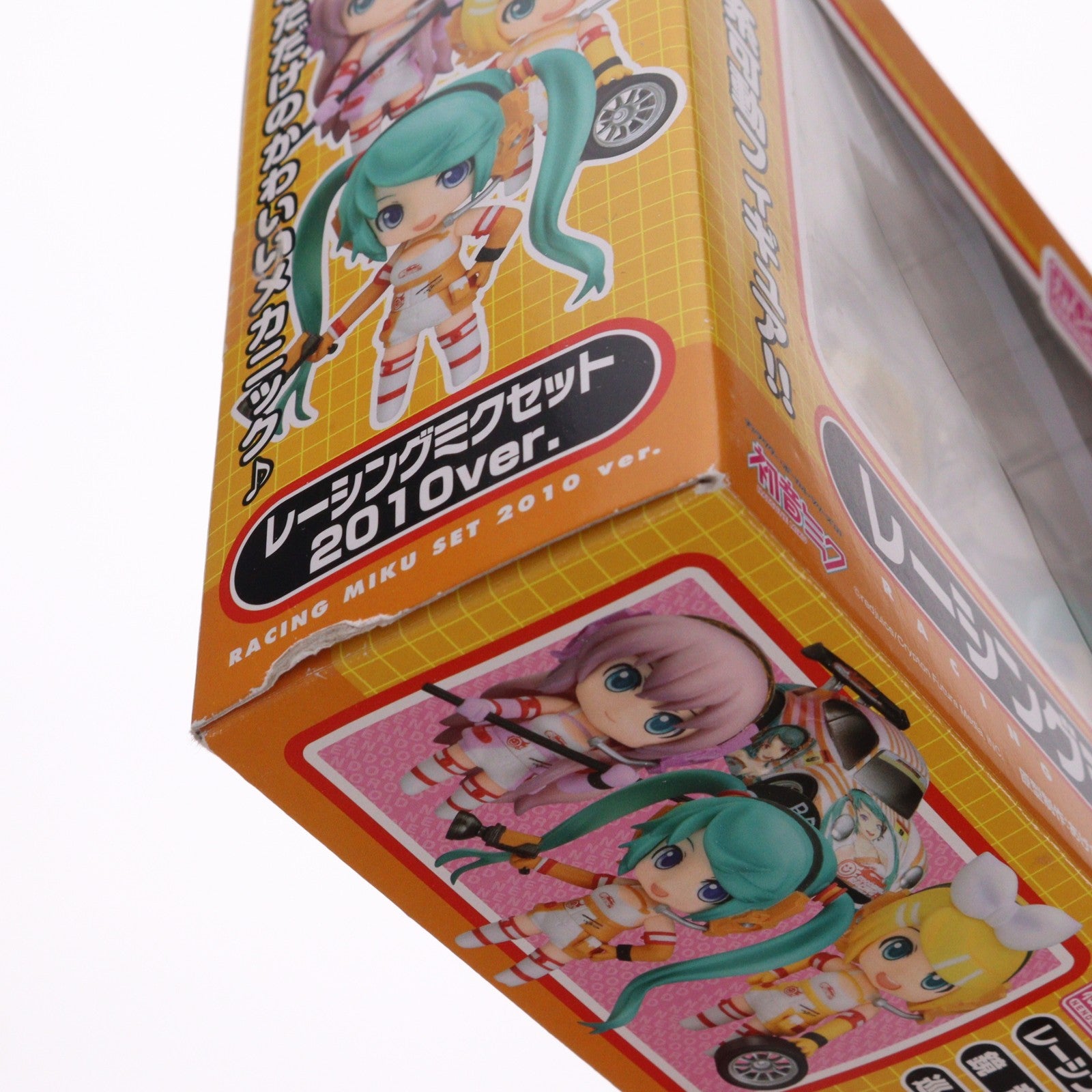 【中古即納】[FIG] 修正デカール無し ねんどろいどぷち レーシングミクセット 2010 Ver. 初音ミクGTプロジェクト 完成品 可動フィギュア ニコニコ直販限定 グッドスマイルレーシング(20101130)