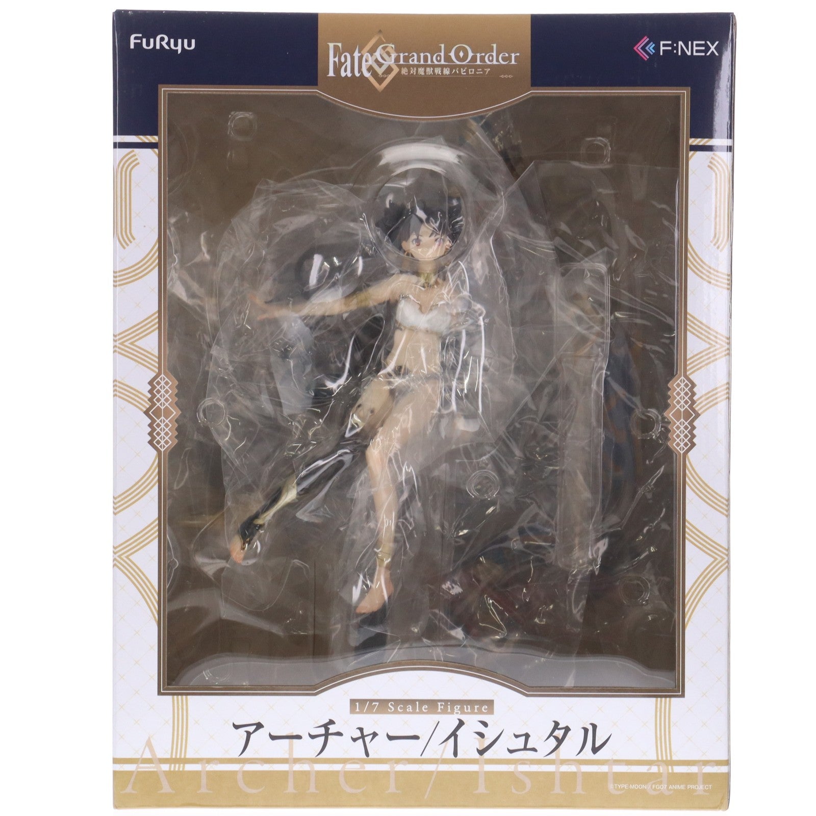 【中古即納】[FIG] F:NEX限定 アーチャー/イシュタル Fate/Grand Order(フェイト/グランドオーダー) -絶対魔獣戦線バビロニア- 1/7 完成品 フィギュア(AMU-FNX200) フリュー(20210131)