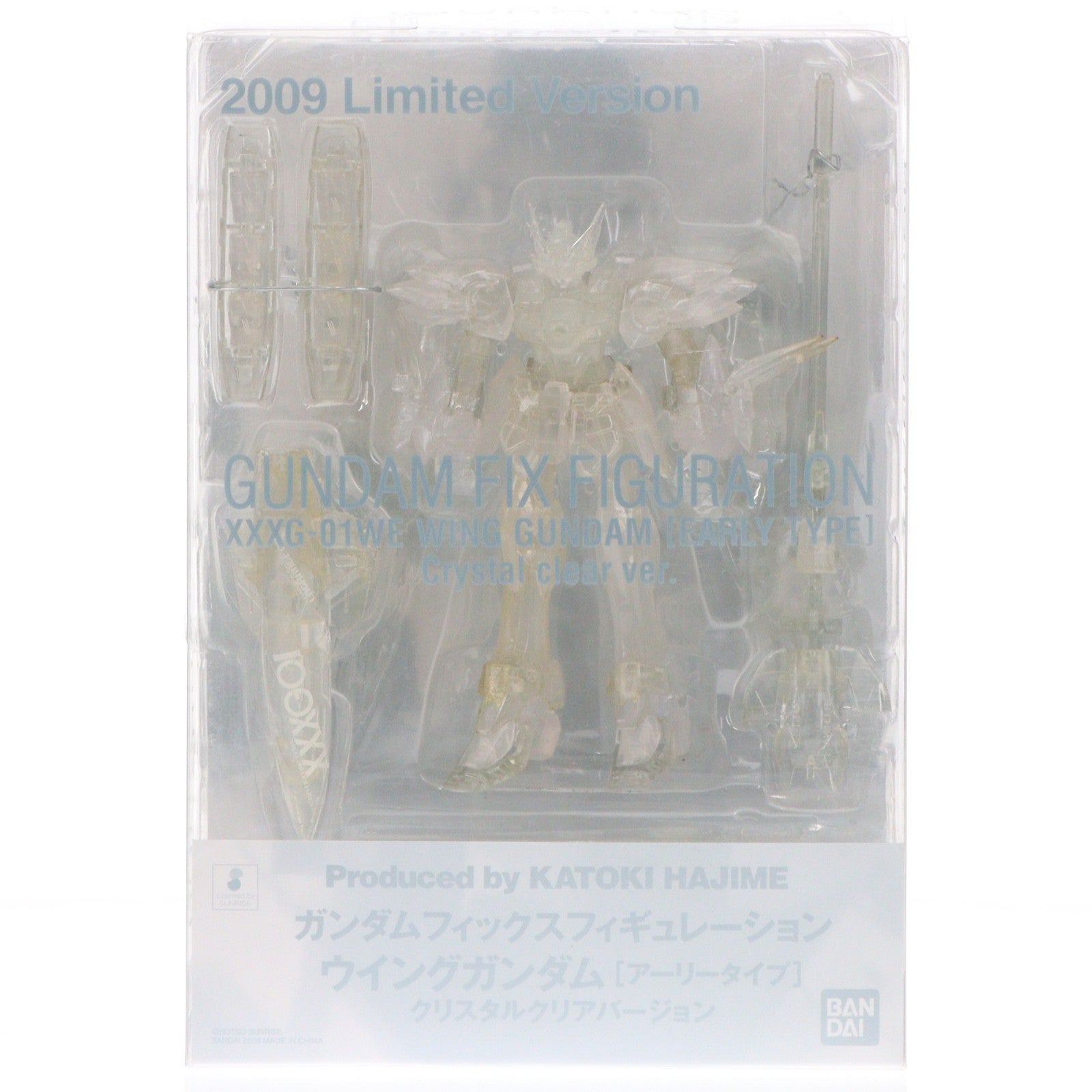 【中古即納】[FIG] GUNDAM FIX FIGURATION ウイングガンダム[アーリータイプ] クリスタルクリアバージョン 新機動戦記ガンダムW(ウイング) 完成品 可動フィギュア イベント&魂ウェブ限定 バンダイ(20090930)