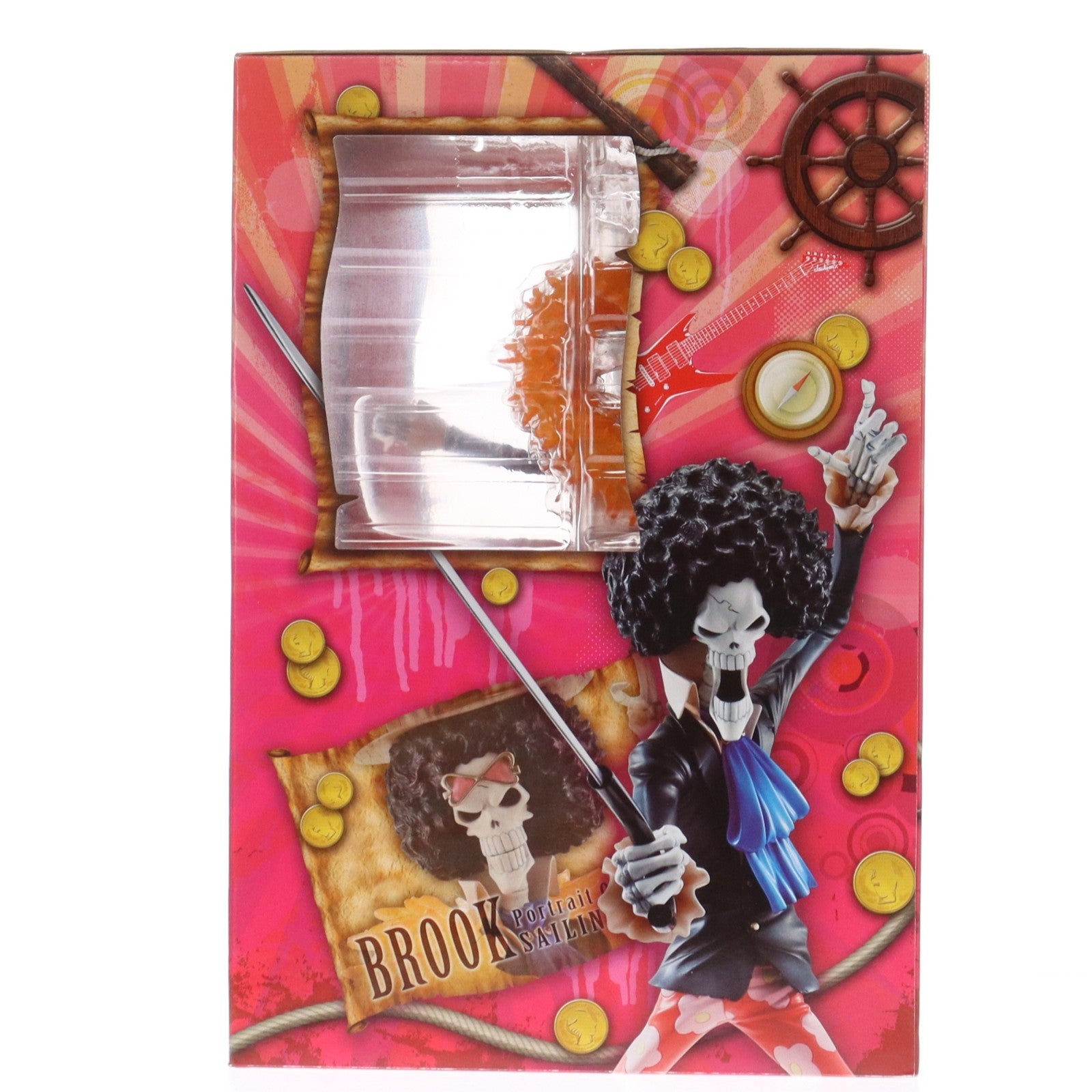 【中古即納】[FIG] Portrait.Of.Pirates P.O.P Sailing Again ブルック ONE PIECE(ワンピース) 1/8 完成品 フィギュア メガハウス(20120901)