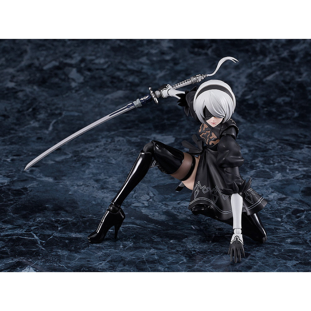 【中古即納】[FIG] figma(フィグマ) 643 2B(ヨルハ二号B型) NieR:Automata(ニーア オートマタ) Ver1.1a 完成品 可動フィギュア マックスファクトリー(20251118)