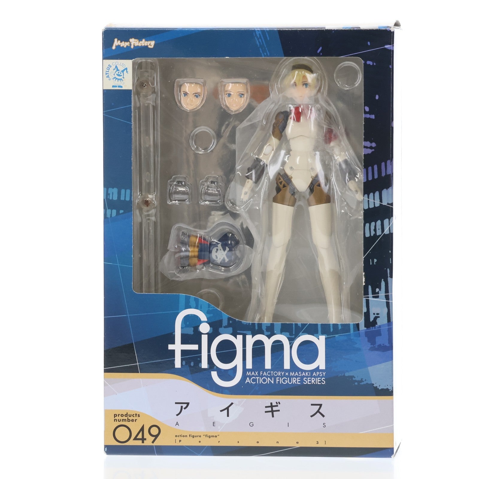 【中古即納】[FIG] figma(フィグマ) 049 アイギス ペルソナ3 完成品 可動フィギュア マックスファクトリー(20101216)