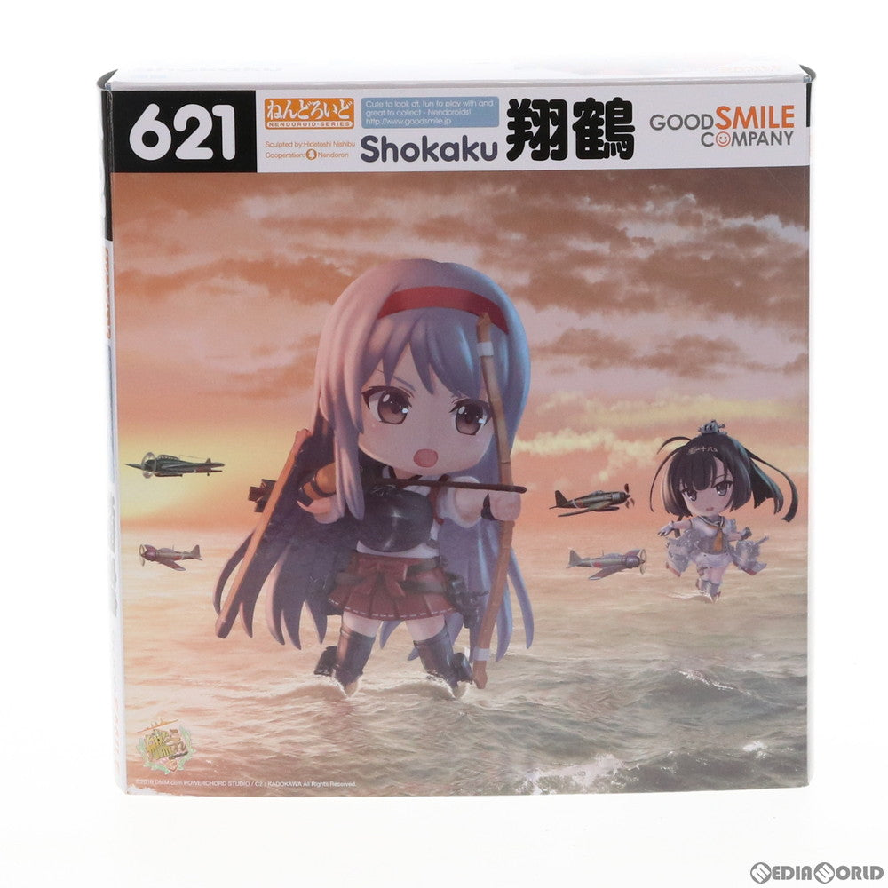 【中古即納】[FIG] GOODSMILE ONLINE SHOP限定特典付属 ねんどろいど 621 翔鶴(しょうかく) 艦隊これくしょん -艦これ- 完成品 可動フィギュア グッドスマイルカンパニー(20160925)