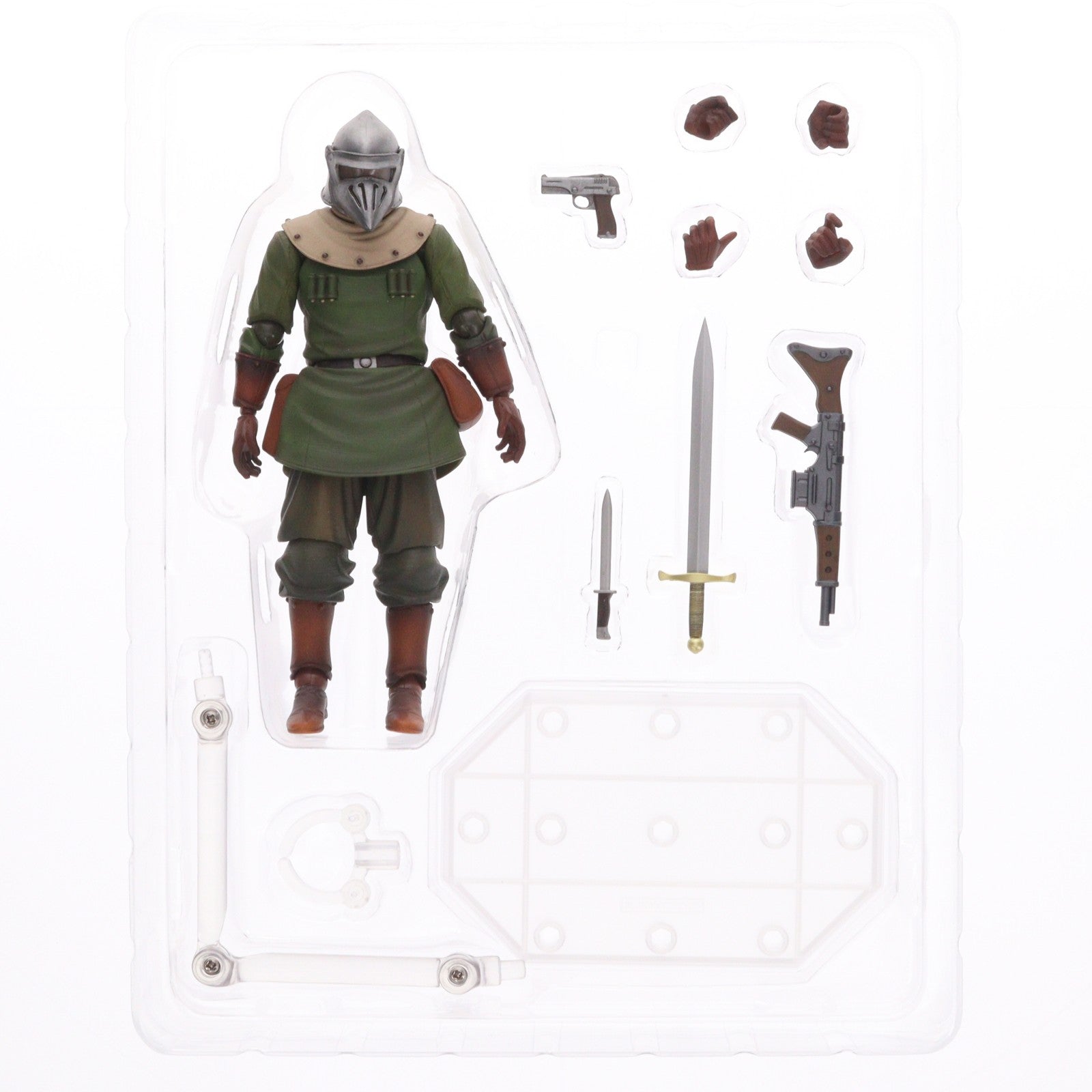 【中古即納】[FIG] タケヤ式自在置物 トルメキア船舶兵 風の谷のナウシカ 完成品 可動フィギュア(KT042) 海洋堂(20240119)