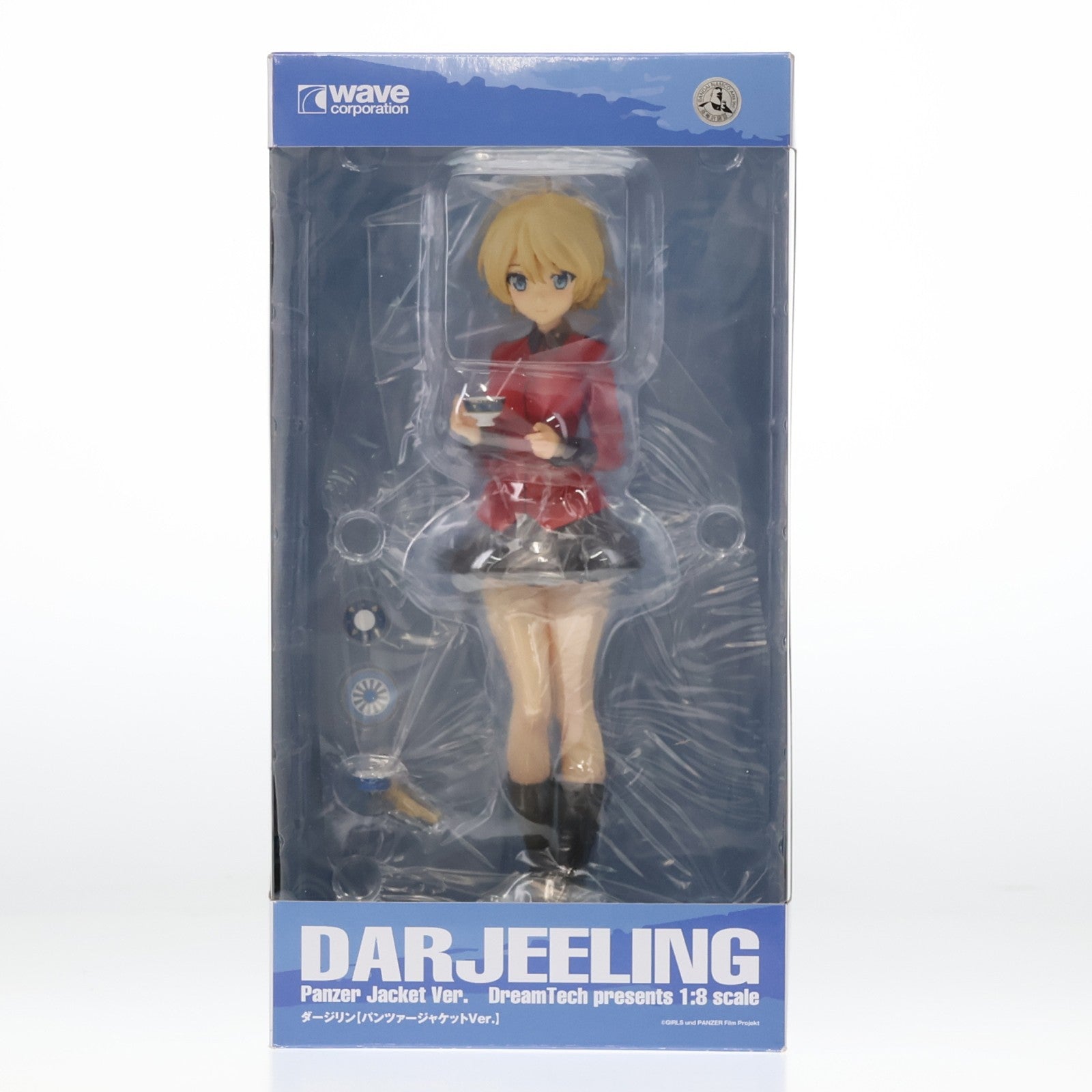 【中古即納】[FIG] ドリームテック ダージリン【パンツァージャケットVer.】 ガールズ&パンツァー 劇場版 1/8 完成品 フィギュア(DT-133) ウェーブ(WAVE)(20180728)