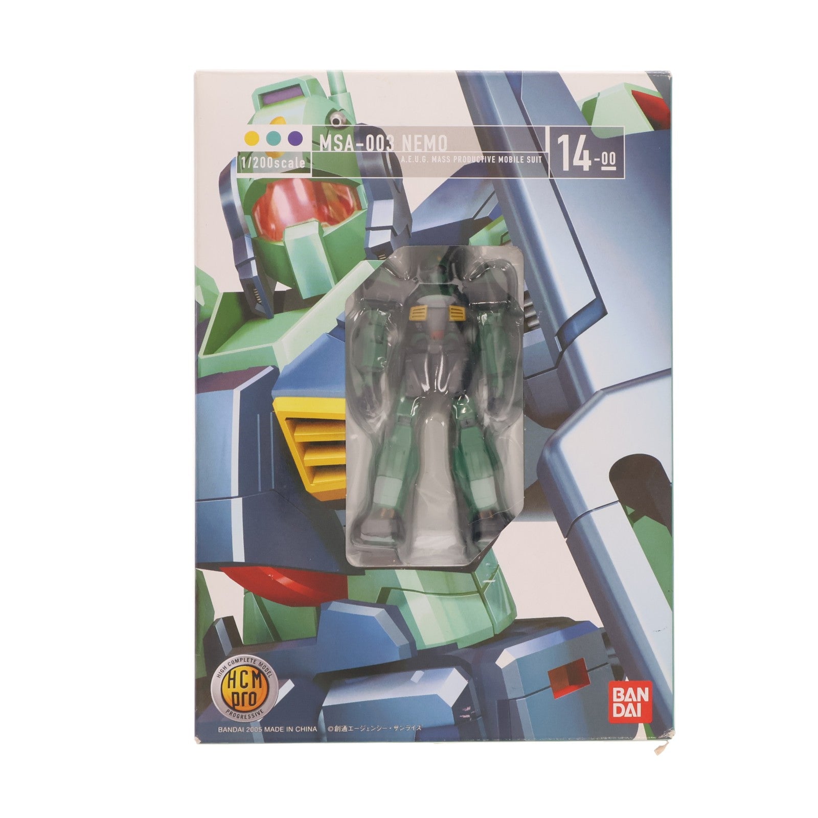 【中古即納】[FIG] HCM-Pro 14-00 MSA-003 ネモ 機動戦士Zガンダム 1/200 完成品 可動フィギュア バンダイ(20050531)