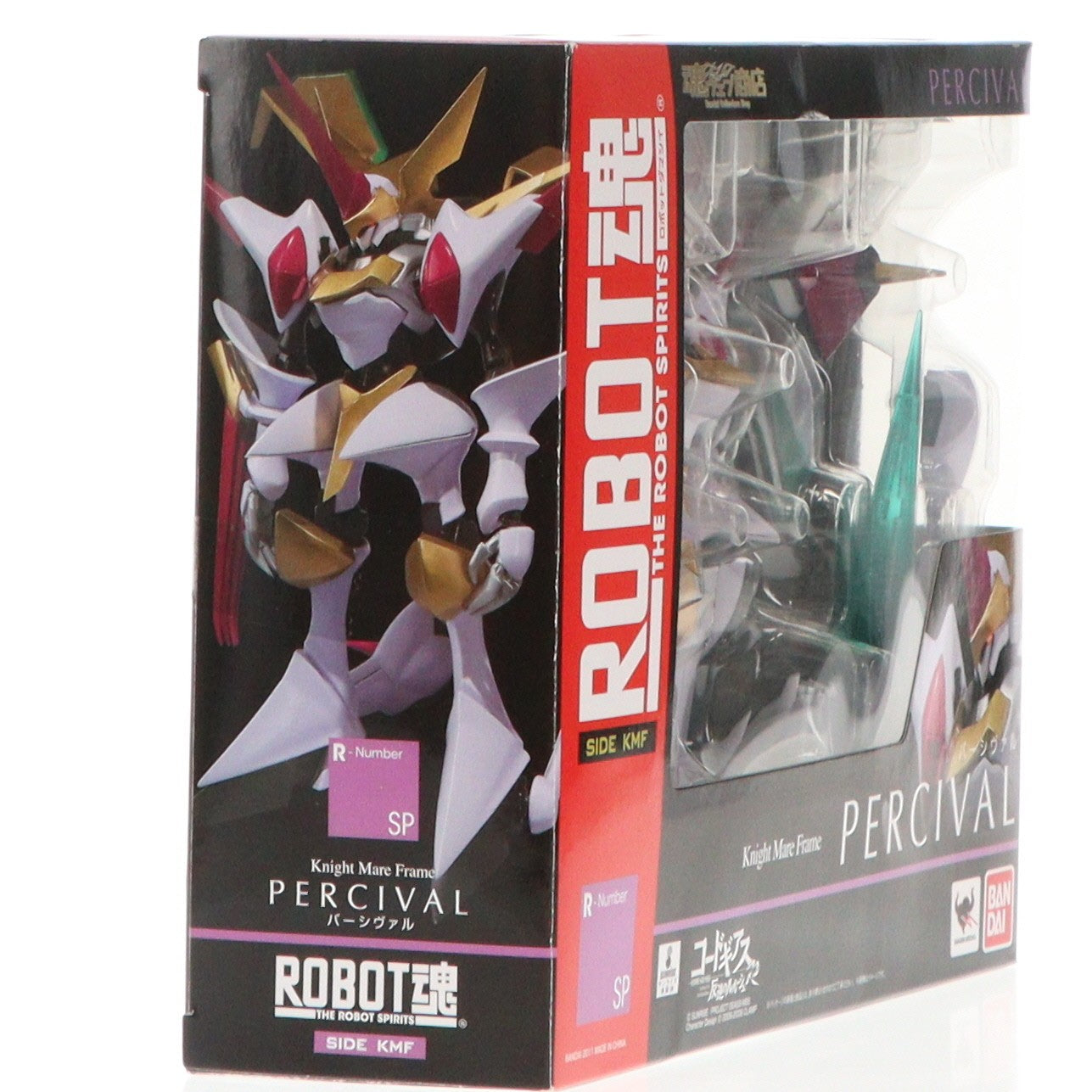 【中古即納】[FIG] 魂ウェブ商店限定 ROBOT魂(SIDE KMF) パーシヴァル コードギアス 反逆のルルーシュR2 完成品 可動フィギュア バンダイ(20111130)