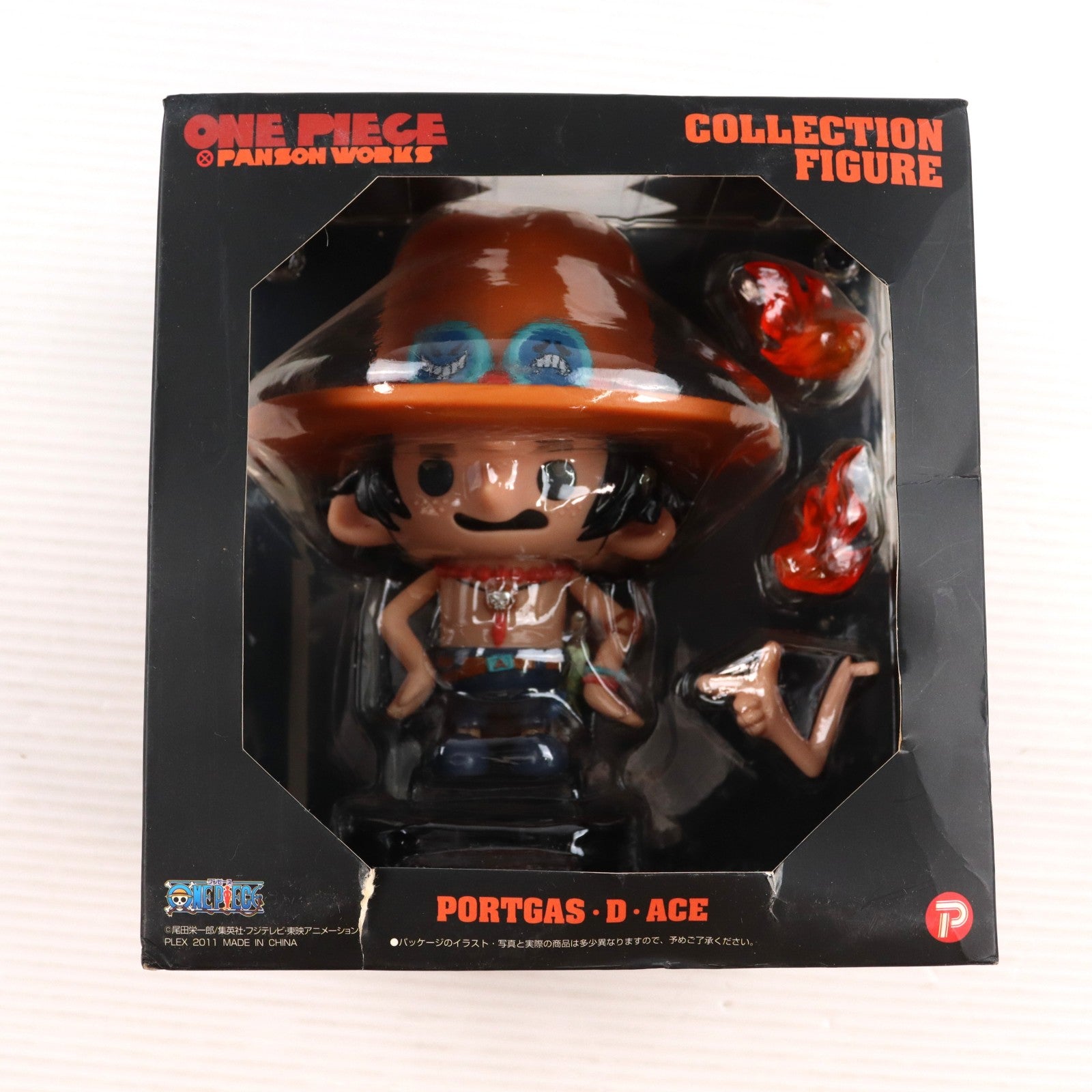 【中古即納】[FIG] ワンピース×パンソンワークス エース ONE PIECE コレクションフィギュア プレックス(20110924)