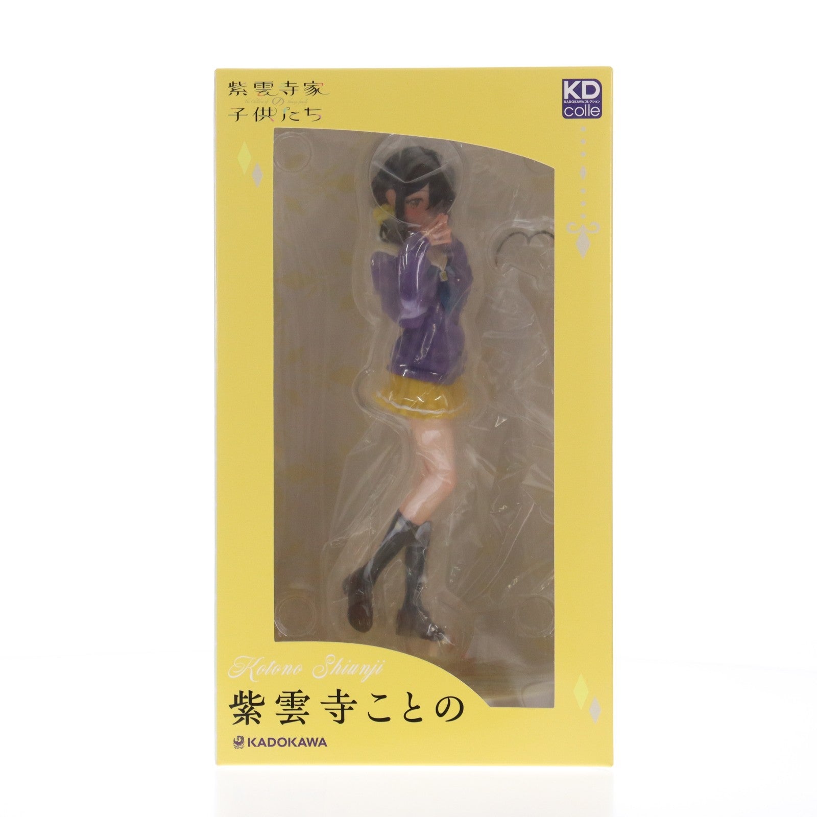 【中古即納】[FIG] A5アクリルパネル&複製ミニ色紙無し Kdcolle 紫雲寺ことの(しうんじことの) KADOKAWAスペシャルセット 紫雲寺家の子供たち 1/7 完成品 フィギュア KADOKAWA(カドカワ)(20251227)