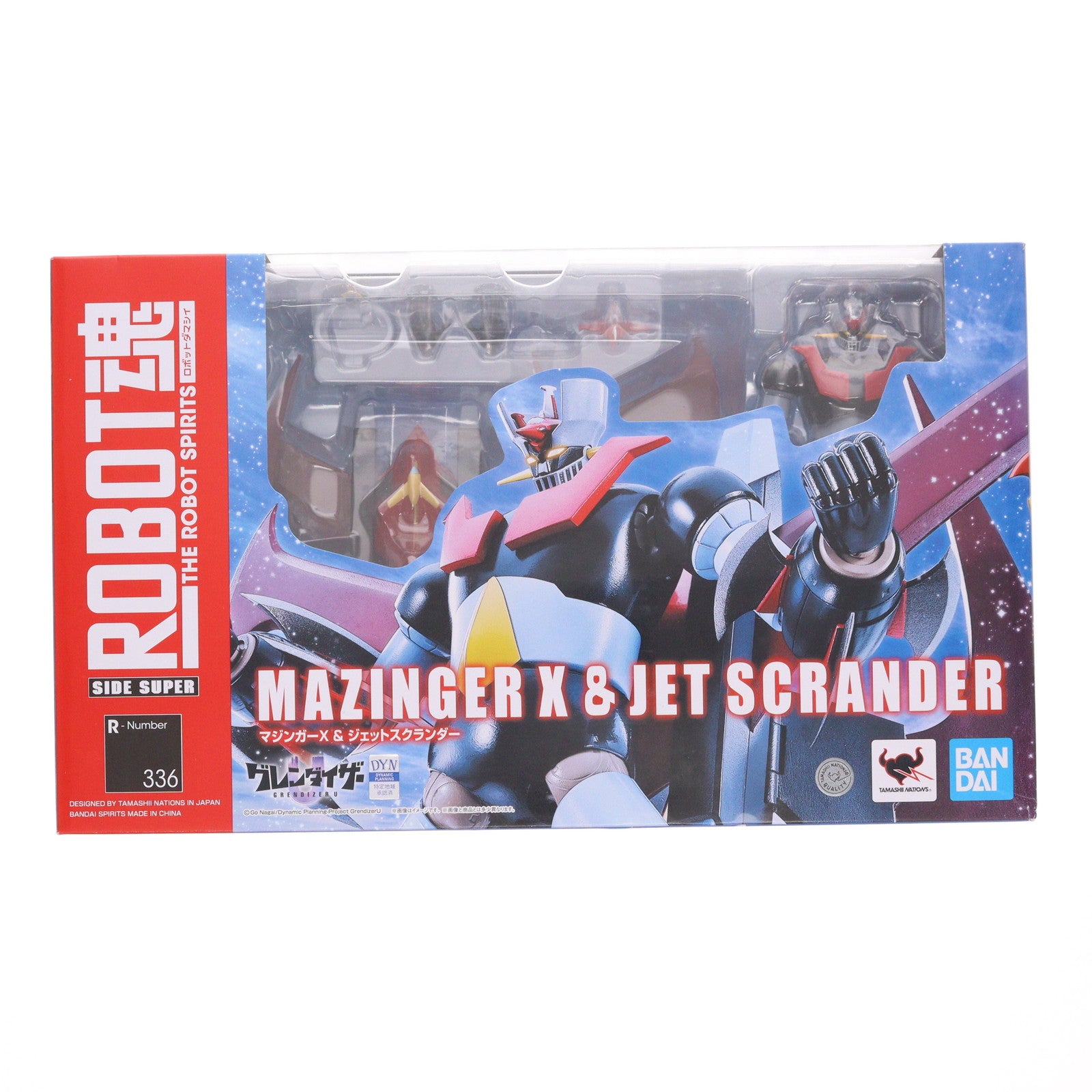 【中古即納】[FIG] ROBOT魂(SIDE SUPER) マジンガーX&ジェットスクランダーX グレンダイザーU 完成品 可動フィギュア バンダイスピリッツ(20250808)