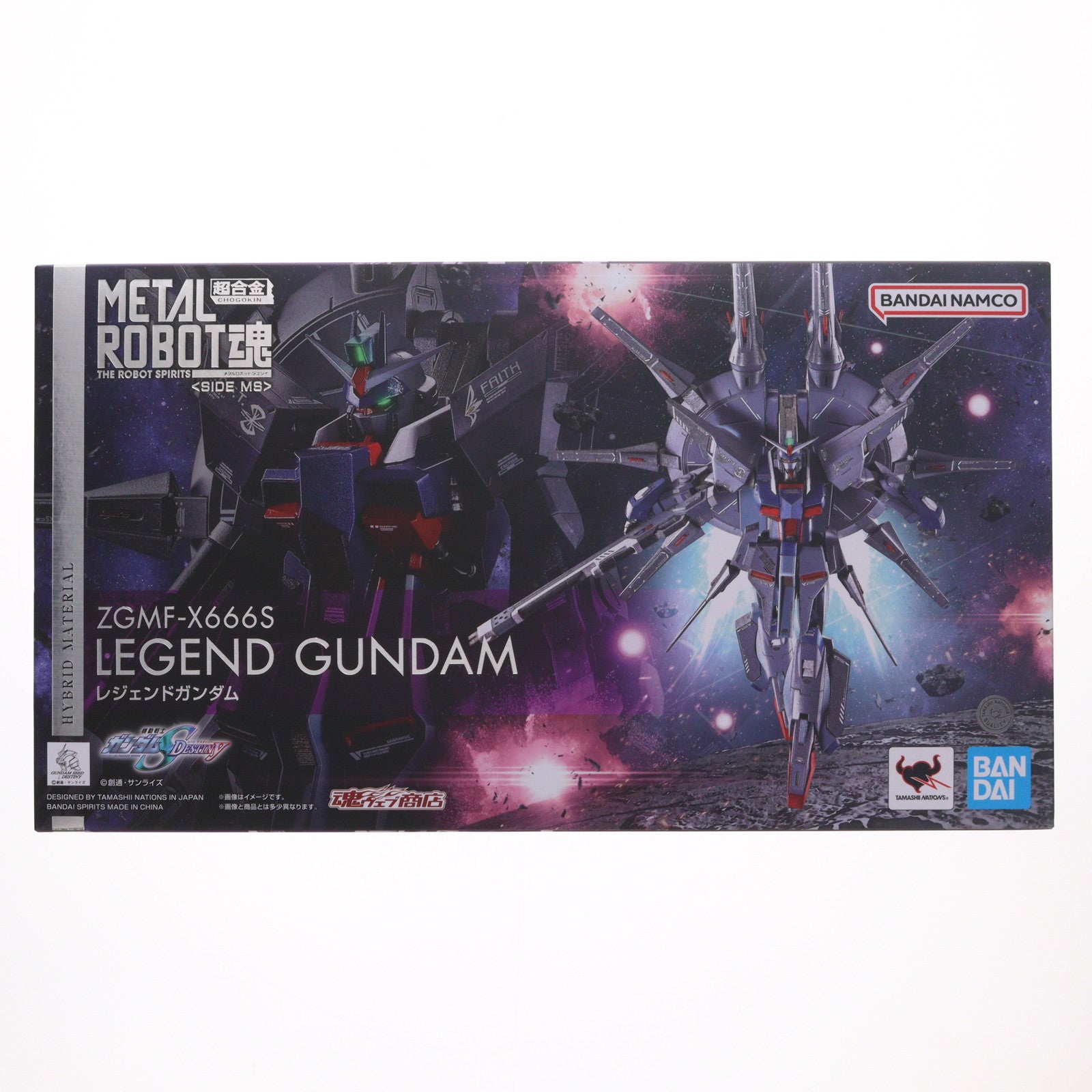【中古即納】[FIG] 魂ウェブ商店限定 METAL ROBOT魂(SIDE MS) レジェンドガンダム 機動戦士ガンダムSEED DESTINY(シード デスティニー) 完成品 可動フィギュア バンダイスピリッツ(20251117)