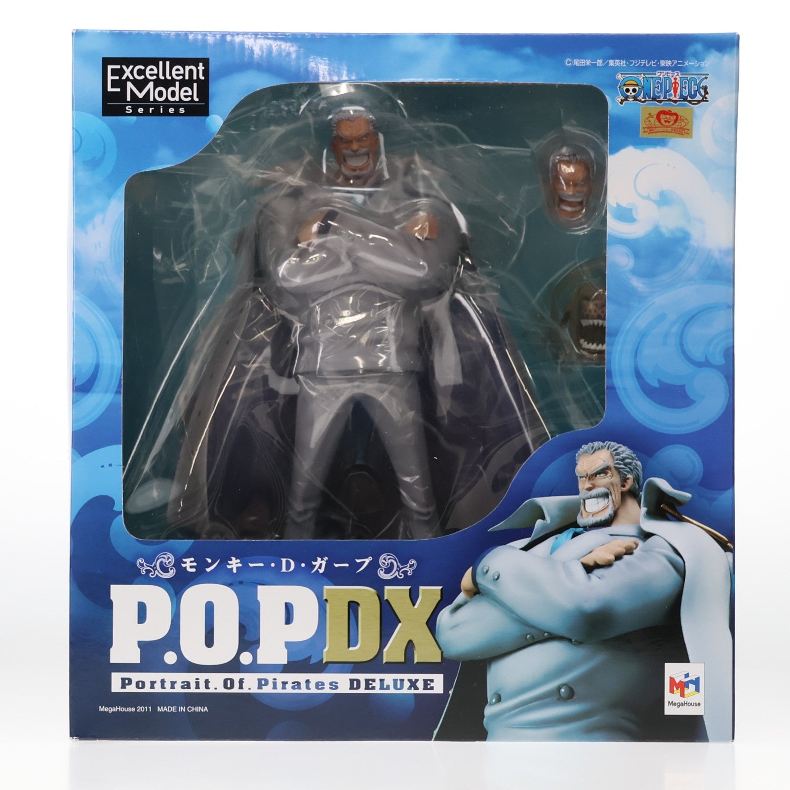 【中古即納】[FIG] Portrait.Of.Pirates P.O.P NEO-DX モンキー・D・ガープ ONE PIECE(ワンピース) 1/8 完成品 フィギュア メガハウス(20110120)