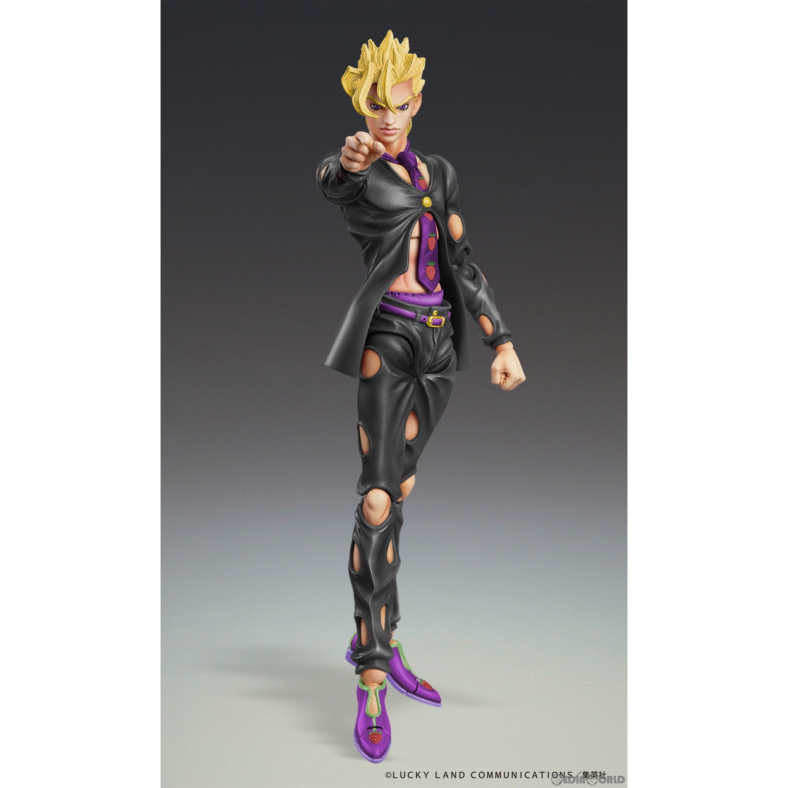 【中古即納】[FIG] 超像可動 パンナコッタ・フーゴ Ver.BLACK ジョジョの奇妙な冒険 第5部 完成品 可動フィギュア メディコス・エンタテインメント(20230730)