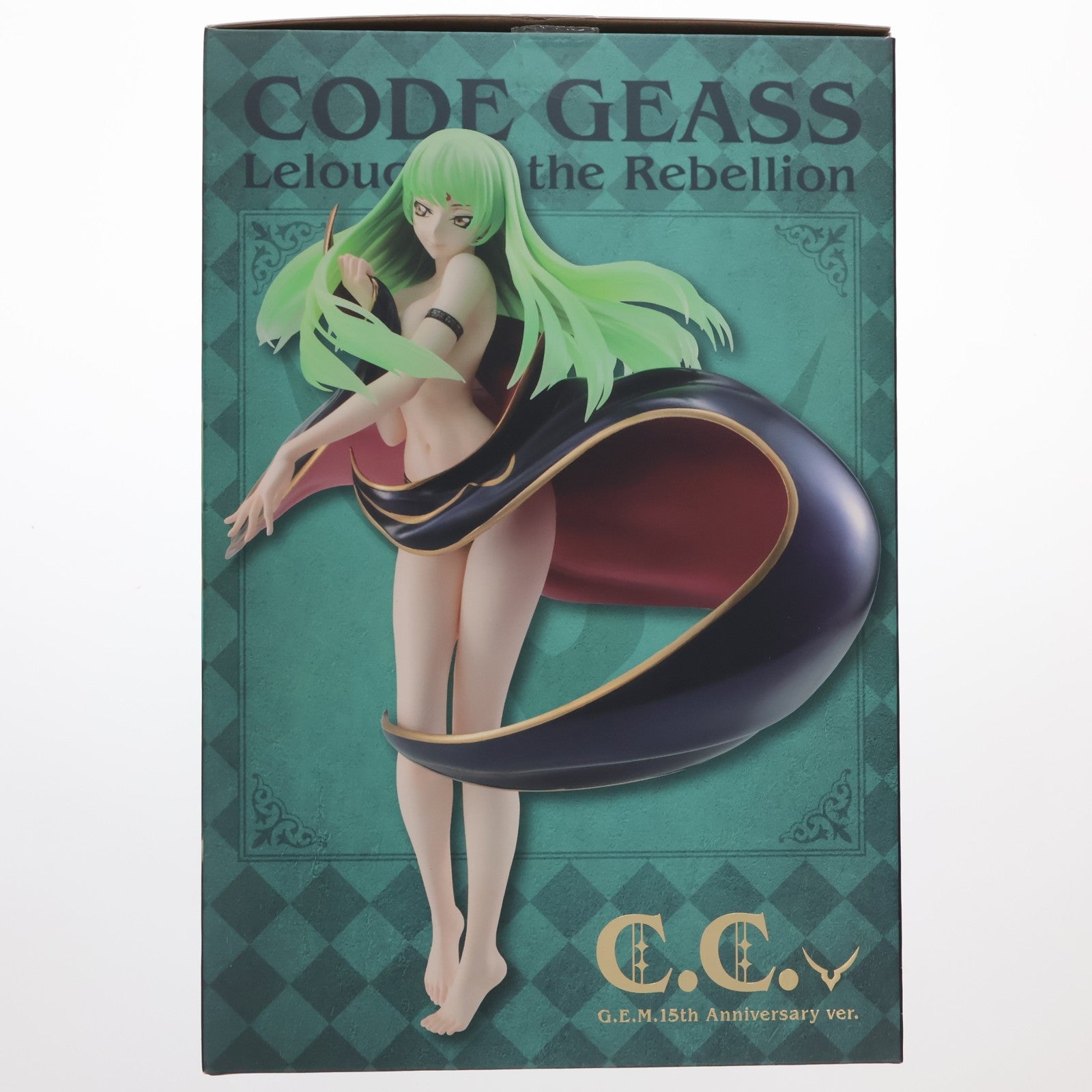 【中古即納】[FIG] G.E.M.シリーズ C.C. G.E.M.15th Anniversary ver. コードギアス 反逆のルルーシュ 完成品 フィギュア プレミアムバンダイ&一部流通限定 メガハウス(20250226)