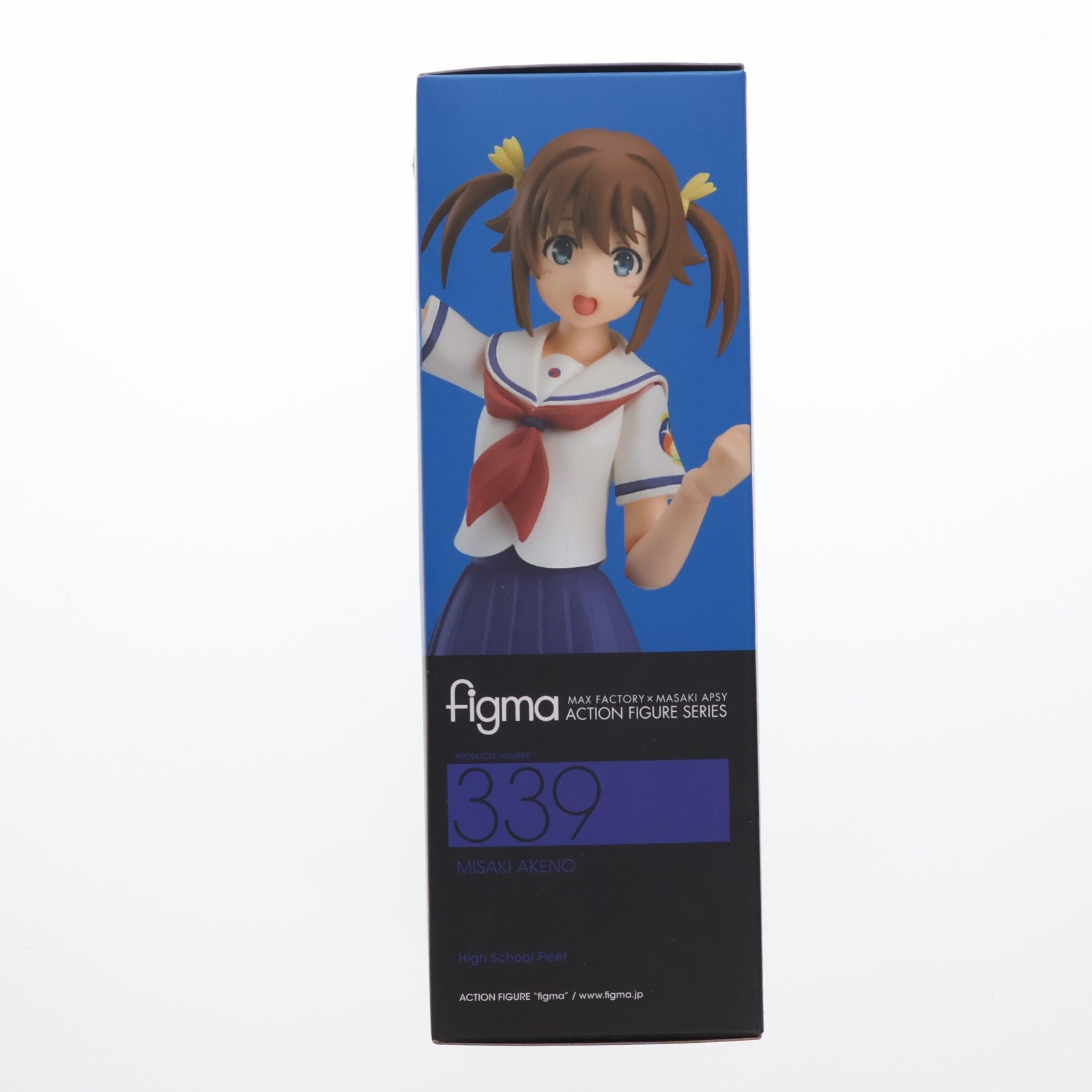 【中古即納】[FIG] GOODSMILE ONLINE SHOP限定特典付属 figma(フィグマ) 339 岬明乃(みさきあけの) ハイスクール・フリート 完成品 可動フィギュア マックスファクトリー(20170728)