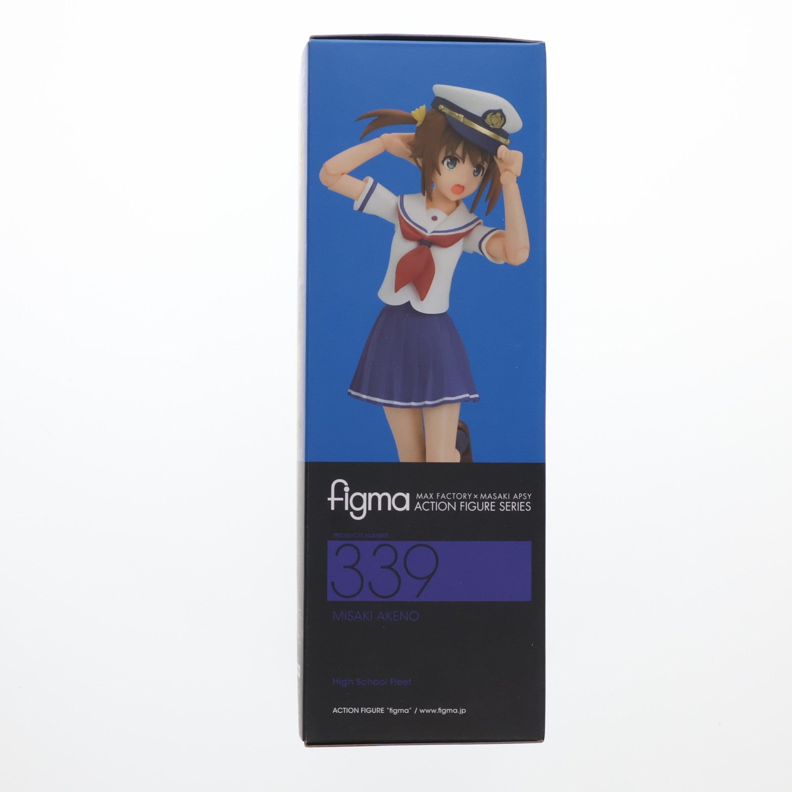 【中古即納】[FIG] GOODSMILE ONLINE SHOP限定特典付属 figma(フィグマ) 339 岬明乃(みさきあけの) ハイスクール・フリート 完成品 可動フィギュア マックスファクトリー(20170728)