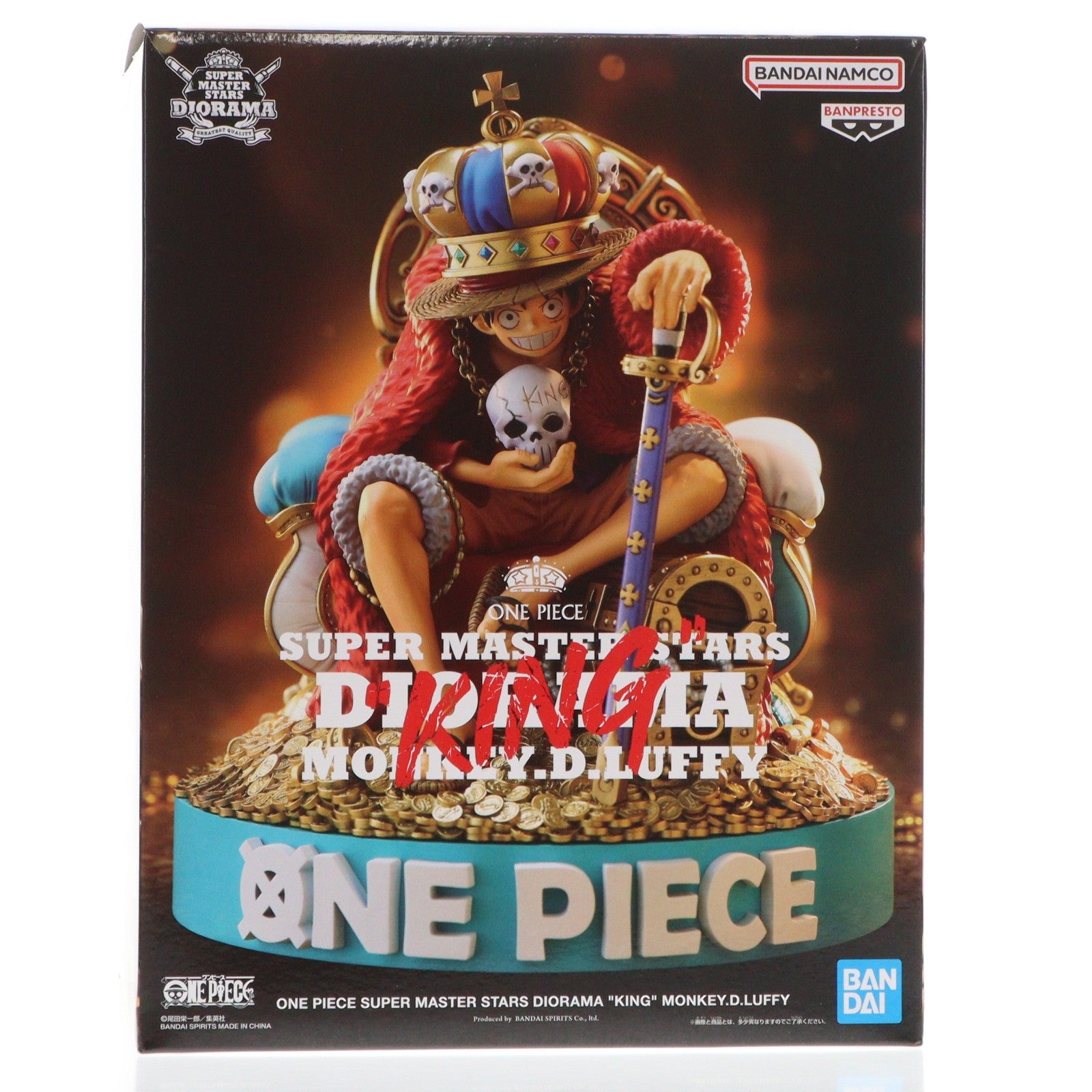【中古即納】[FIG] ONE PIECE BASE応募者全員サービス限定 SUPER MASTER STARS DIORAMA 『KING』 MONKEY.D.LUFFY(モンキー・D・ルフィ) ワンピース 完成品 フィギュア バンダイスピリッツ(20241221)