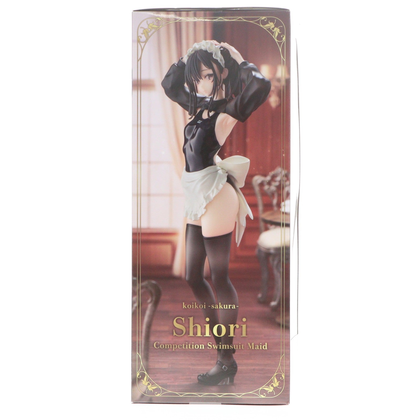 【中古即納】[FIG] あみあみ限定 恋恋 -櫻- シオリ 競泳メイド 1/6 完成品 フィギュア 恋恋(コイコイ)(20251130)