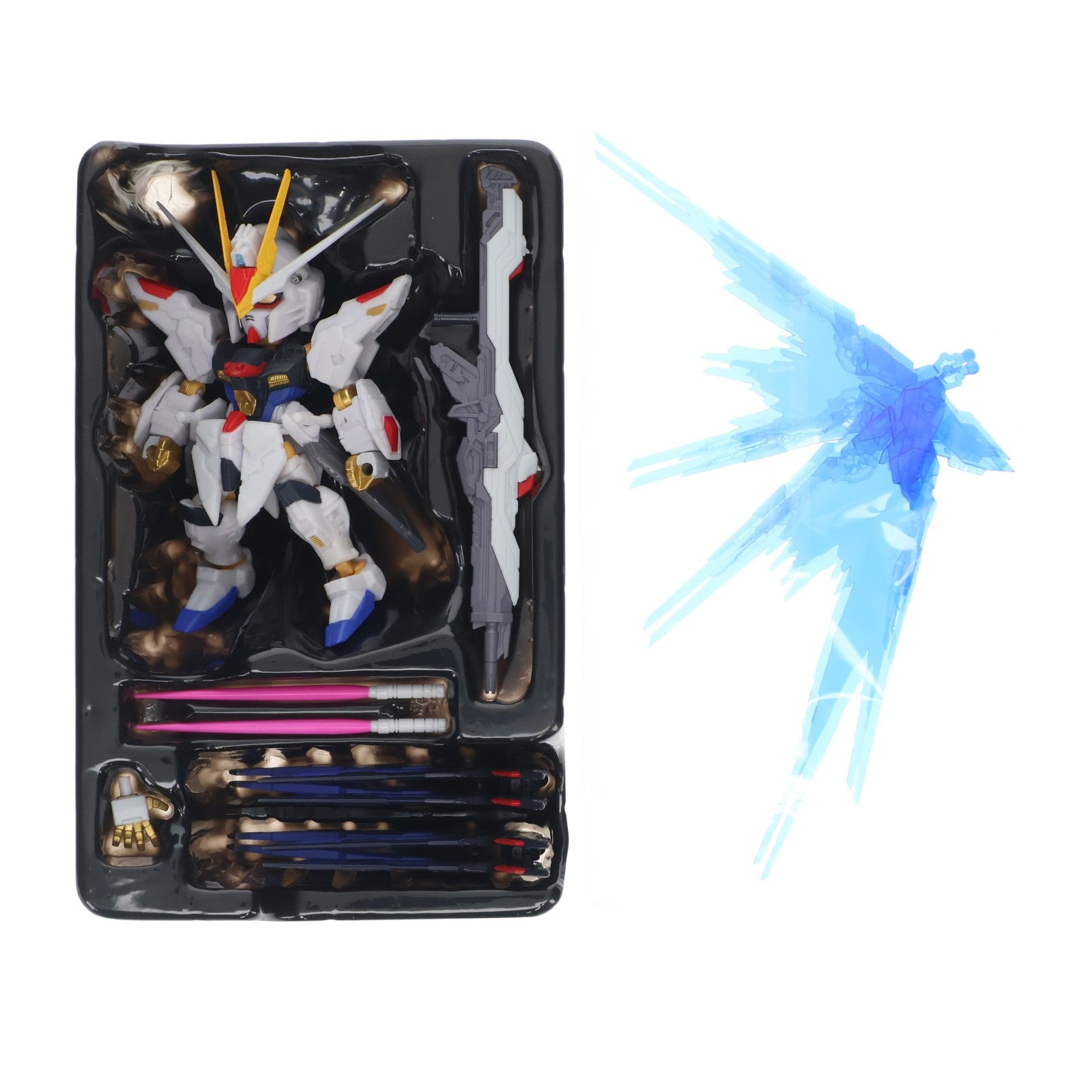 【中古即納】[FIG] 初回特典付属 ネクスエッジスタイル (MS UNIT) ストライクフリーダムガンダム 機動戦士ガンダムSEED DESTINY(シード デスティニー) 完成品 可動フィギュア バンダイ(20141129)