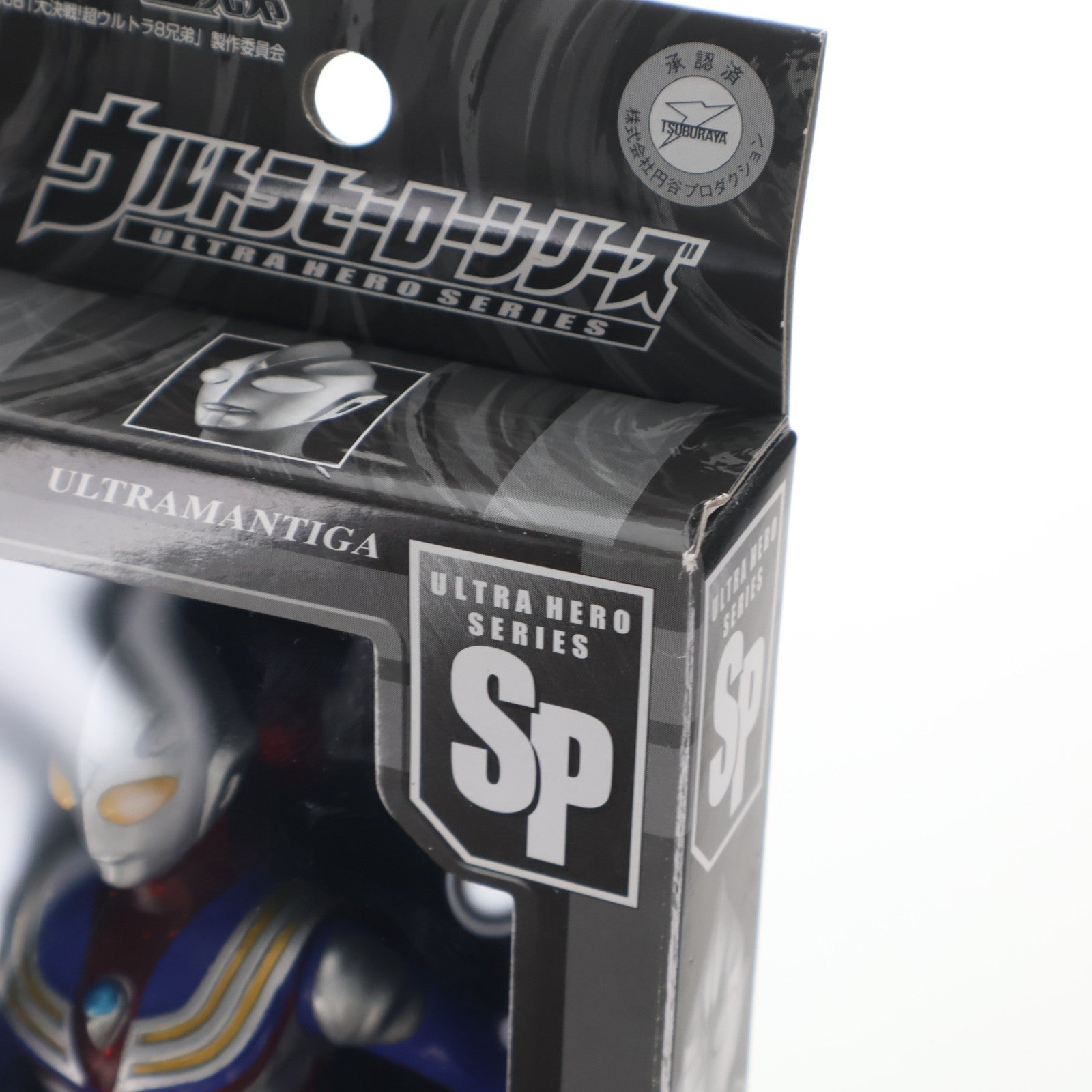 【中古即納】[SFT] ウルトラヒーローシリーズSP ウルトラマンティガ クリアレッドラメバージョン 大決戦! 超ウルトラ8兄弟 完成品 ソフビフィギュア バンダイ(20080930)