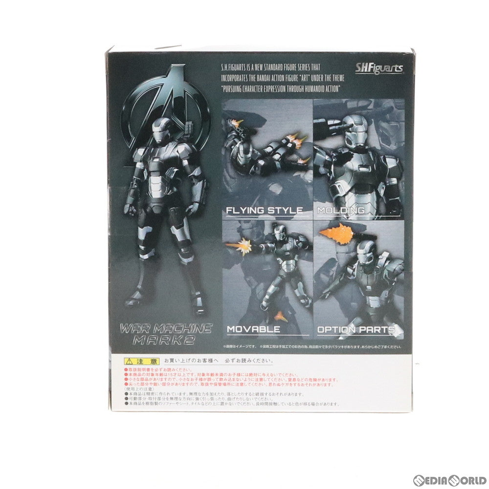 【中古即納】[FIG] 魂ウェブ商店限定 S.H.Figuarts(フィギュアーツ) ウォーマシン マーク2 アベンジャーズ/エイジ・オブ・ウルトロン 完成品 可動フィギュア バンダイ(20151031)
