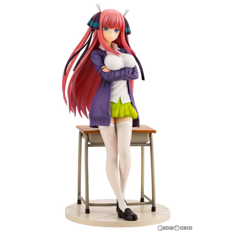 【中古即納】[FIG] 中野二乃(なかのにの) 五等分の花嫁 1/8 完成品 フィギュア(PP891) コトブキヤ(20210831)