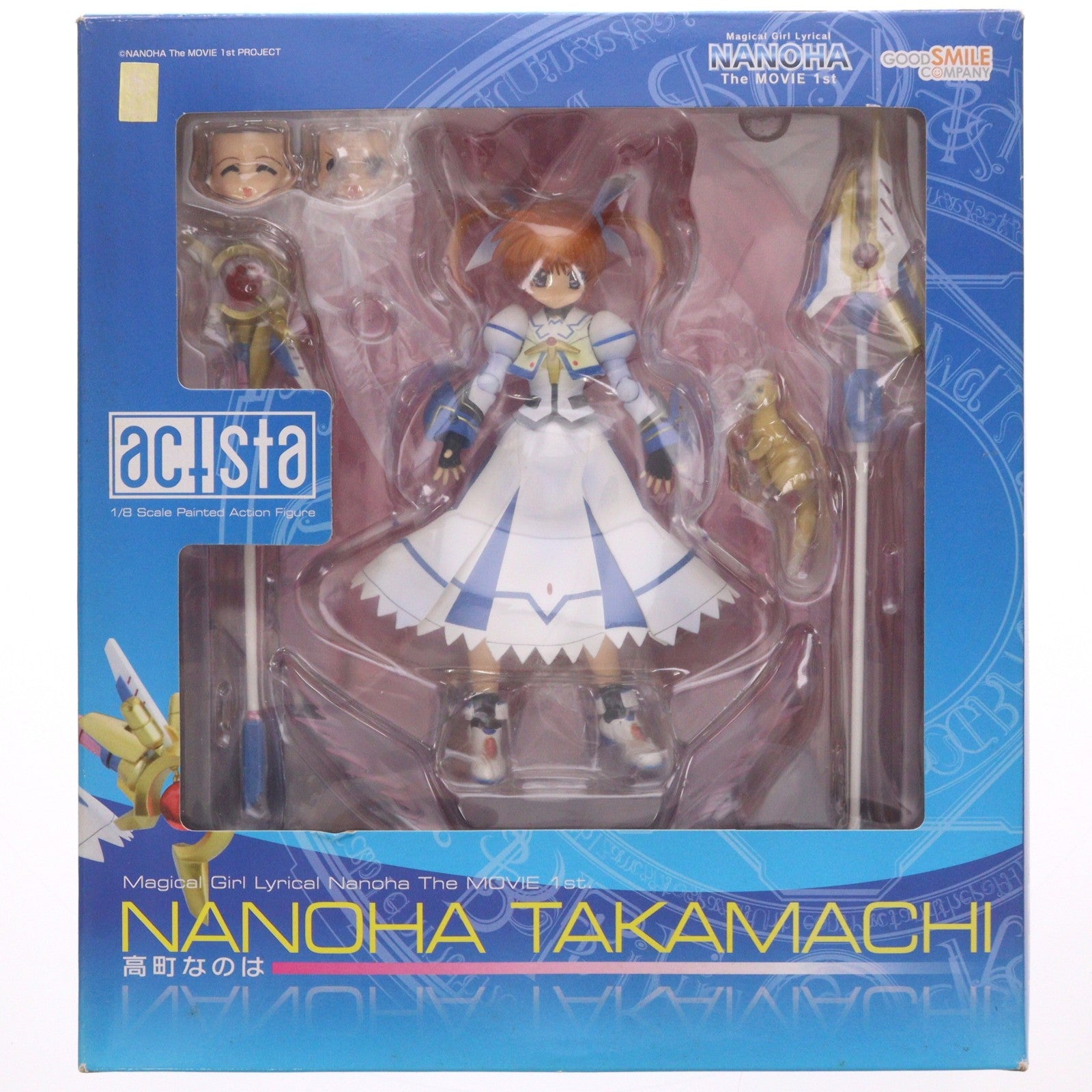 【中古即納】[FIG] actsta(アクスタ) 高町なのは(たかまちなのは) 魔法少女リリカルなのは The MOVIE 1st 1/8 完成品 可動フィギュア グッドスマイルカンパニー(20110212)