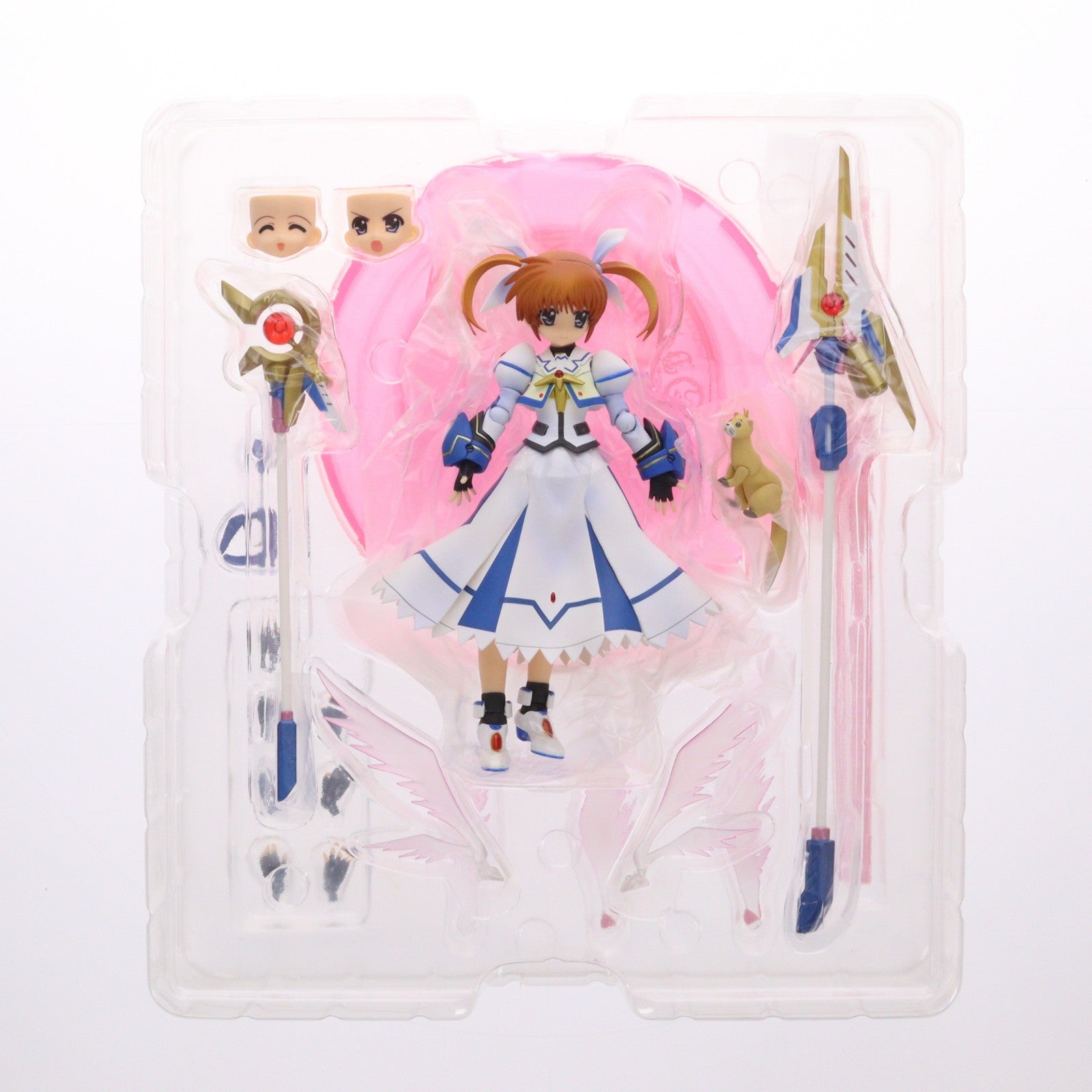 【中古即納】[FIG] actsta(アクスタ) 高町なのは(たかまちなのは) 魔法少女リリカルなのは The MOVIE 1st 1/8 完成品 可動フィギュア グッドスマイルカンパニー(20110212)