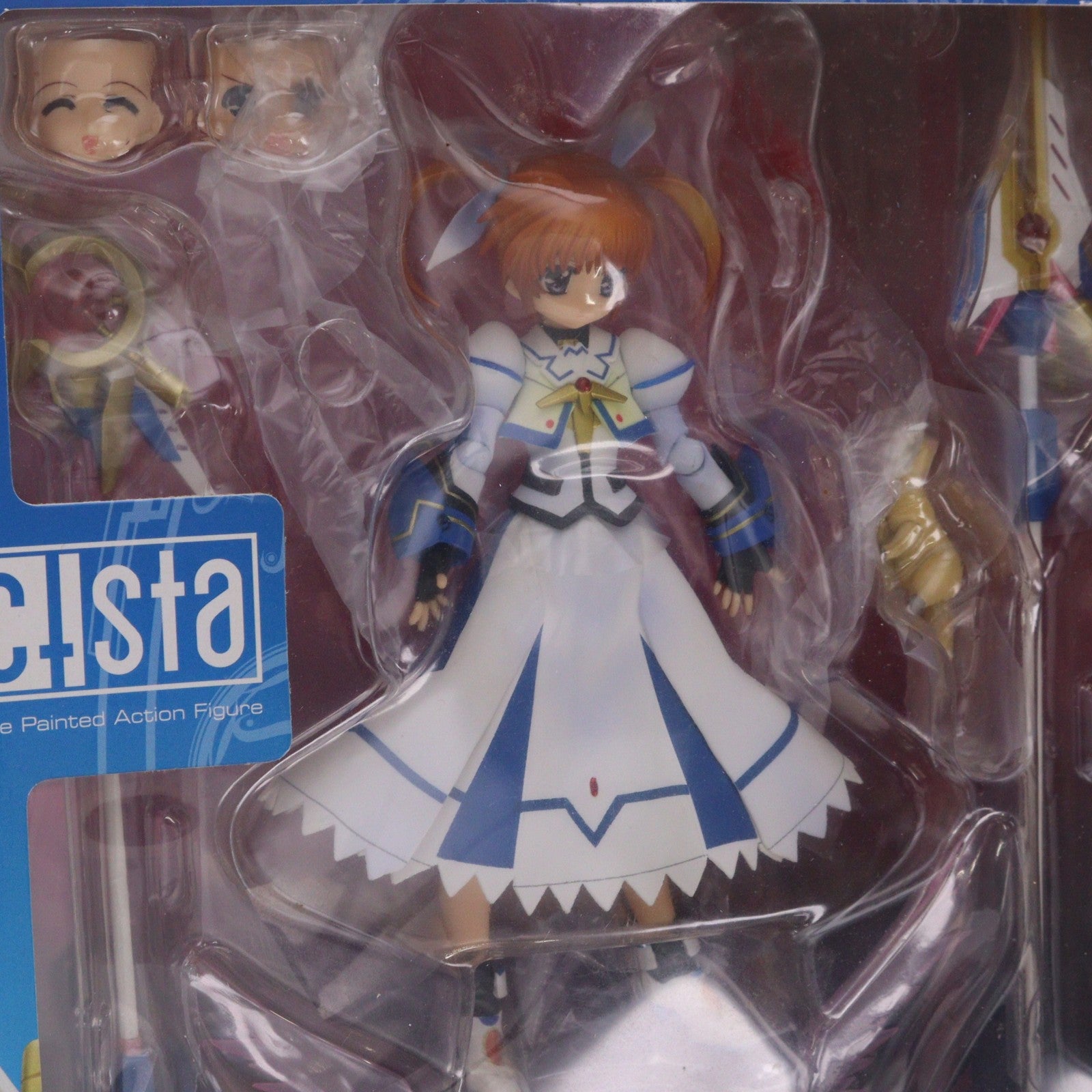 【中古即納】[FIG] actsta(アクスタ) 高町なのは(たかまちなのは) 魔法少女リリカルなのは The MOVIE 1st 1/8 完成品 可動フィギュア グッドスマイルカンパニー(20110212)