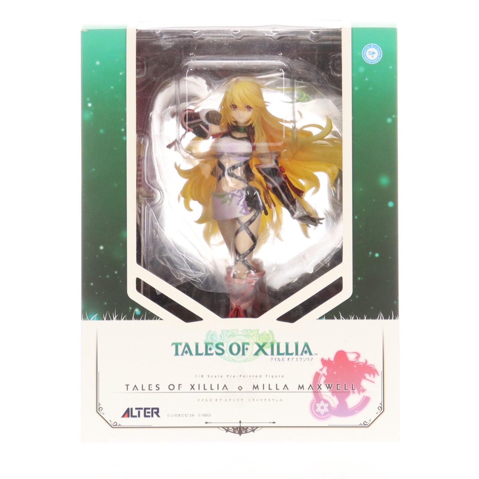 【中古即納】[FIG] ミラ=マクスウェル テイルズ オブ エクシリア 1/8 完成品 フィギュア アルター(20121220)