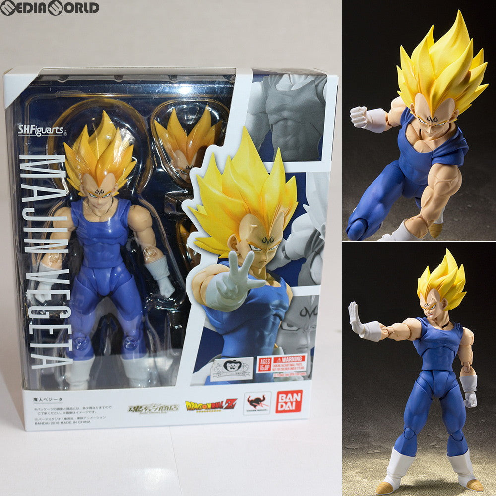 【中古即納】[FIG] 魂ウェブ商店限定 S.H.Figuarts(フィギュアーツ) 魔人ベジータ ドラゴンボールZ 完成品 可動フィギュア バンダイ(20180531)