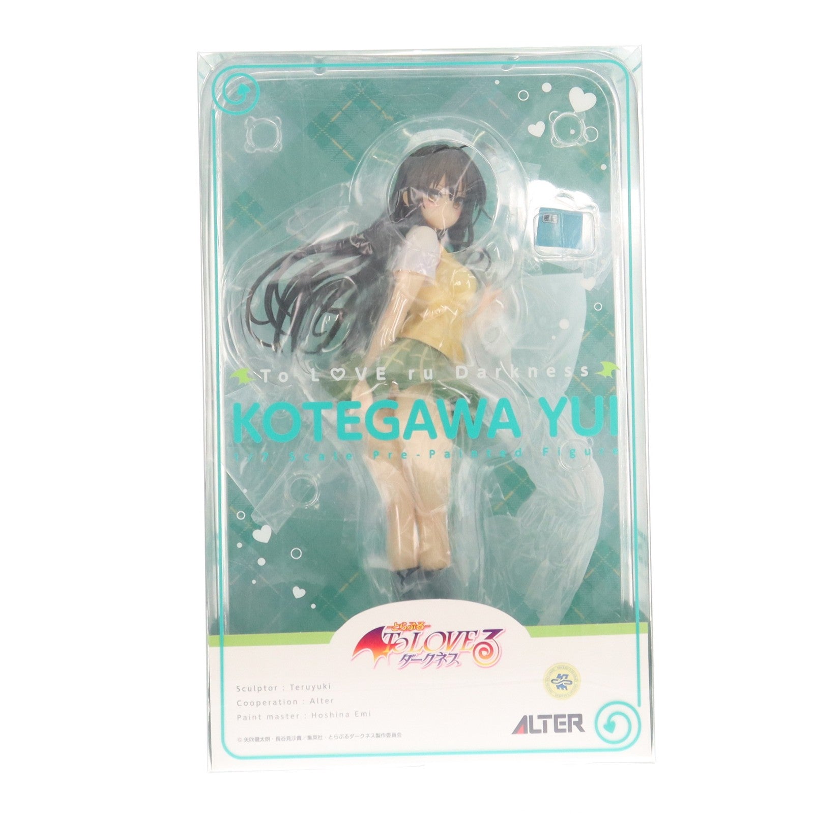 【中古即納】[FIG] 古手川唯(こてがわゆい) To LOVEる-とらぶる-ダークネス 1/7 完成品 フィギュア アルター(20160110)