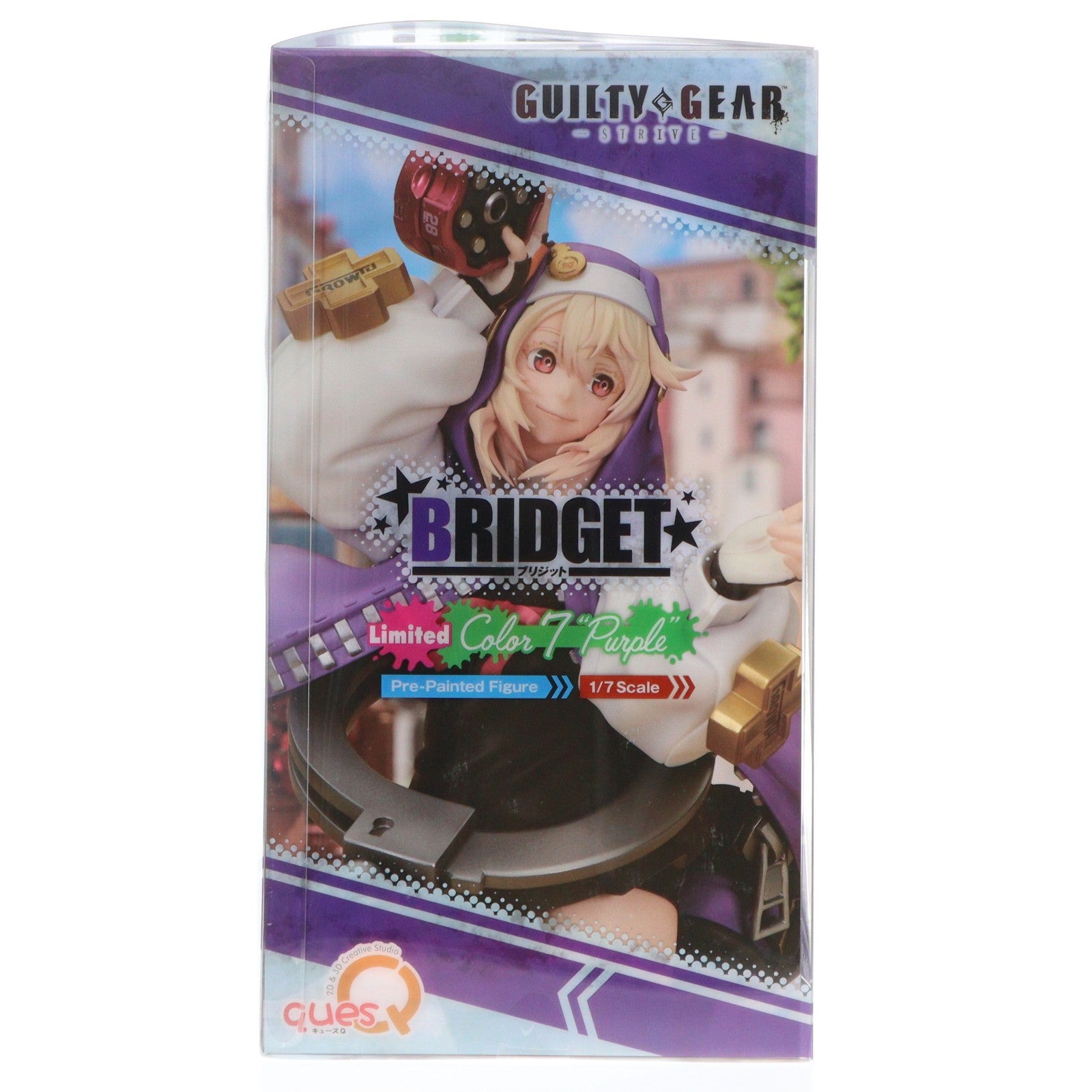 【中古即納】[FIG] ブリジット Limited カラー7『パープル』 GUILTY GEAR-STRIVE-(ギルティギア ストライヴ) 1/7 完成品 フィギュア ワンダーフェスティバル2025冬&イベント限定 キューズQ(20250209)