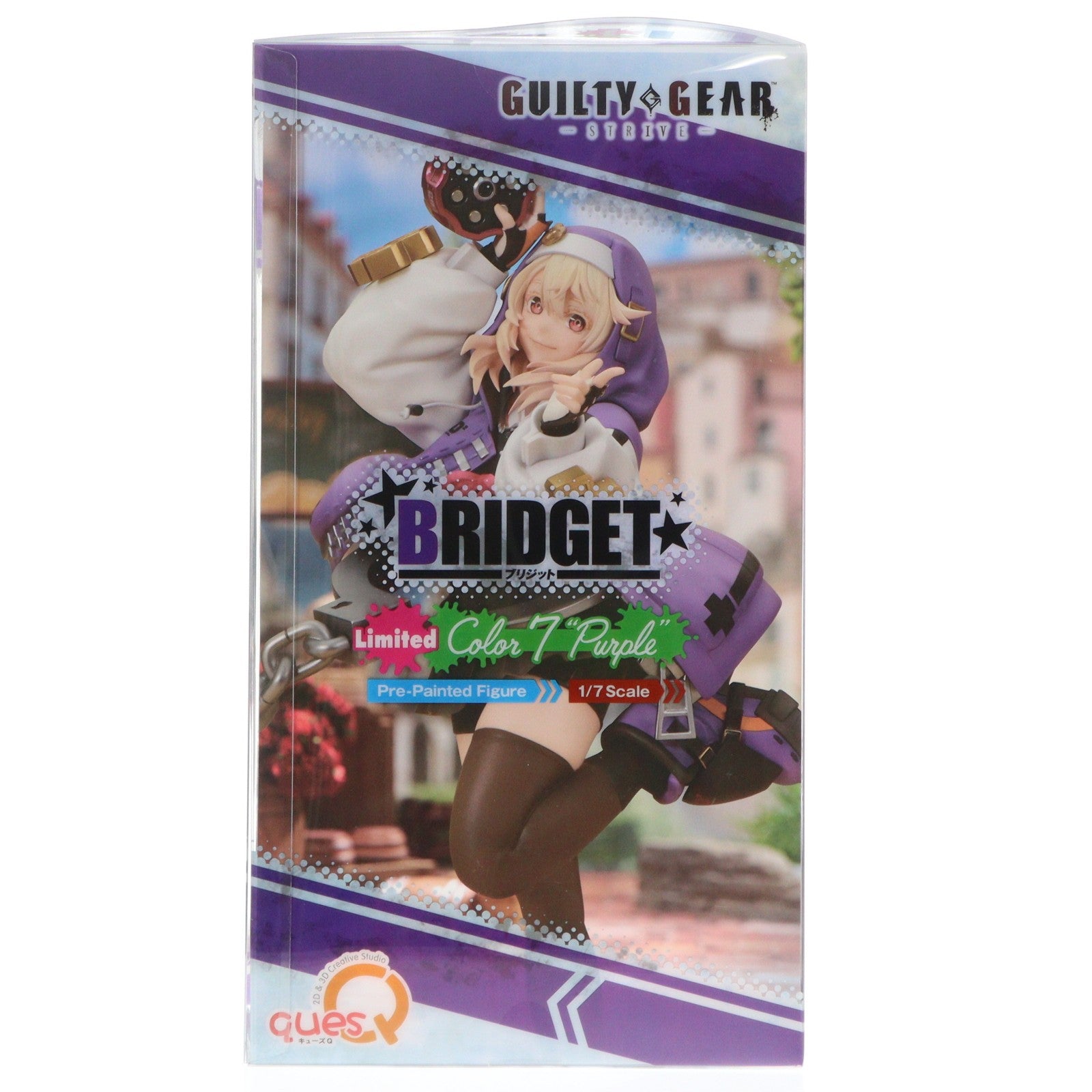 【中古即納】[FIG] ブリジット Limited カラー7『パープル』 GUILTY GEAR-STRIVE-(ギルティギア ストライヴ) 1/7 完成品 フィギュア ワンダーフェスティバル2025冬&イベント限定 キューズQ(20250209)