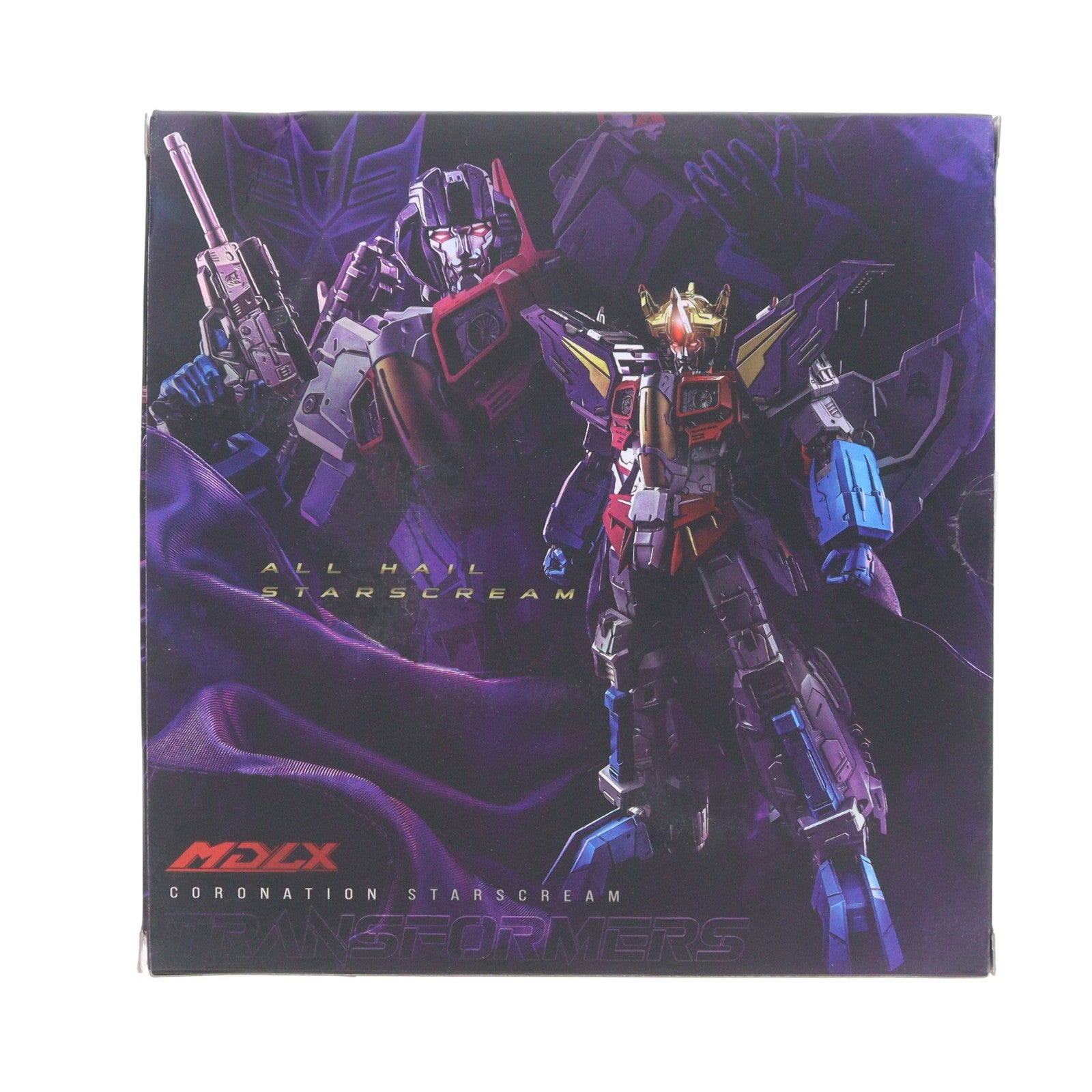 【中古即納】[FIG] MDLX Coronation Starscream(新破壊大帝 スタースクリーム 戴冠 Ver.) トランスフォーマー 完成品 可動フィギュア threezero(スリーゼロ)(20250630)
