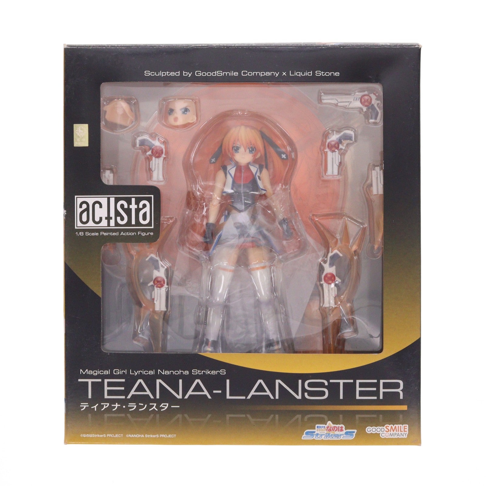 【中古即納】[FIG] actsta(アクスタ) ティアナ・ランスター 魔法少女リリカルなのはStrikerS(ストライカーズ) 完成品 可動フィギュア グッドスマイルカンパニー(20100718)