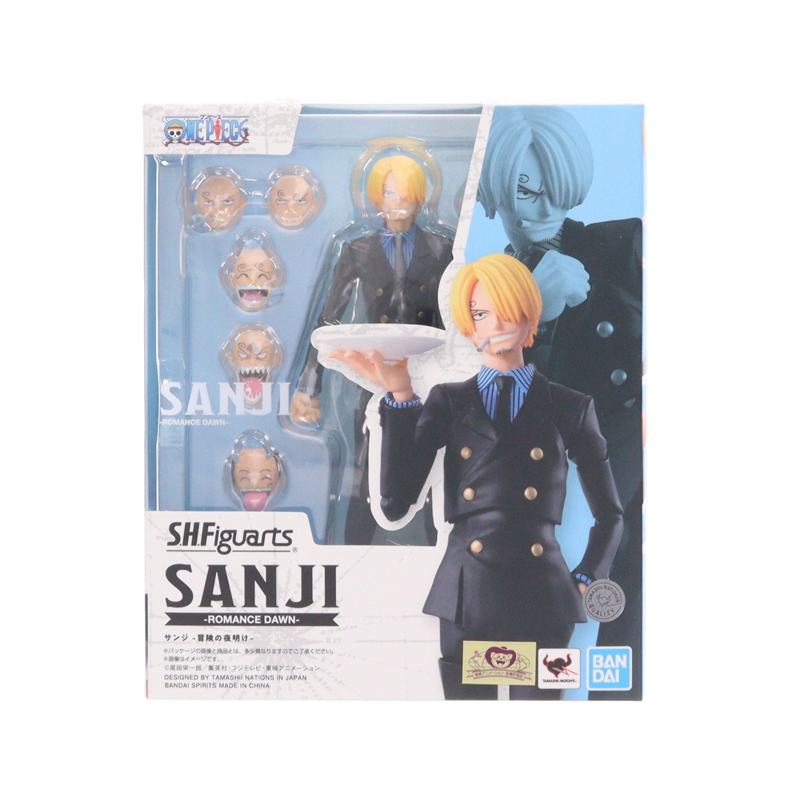 【中古即納】[FIG] S.H.Figuarts(フィギュアーツ) サンジ -冒険の夜明け- ONE PIECE(ワンピース) 完成品 可動フィギュア バンダイスピリッツ(20260124)