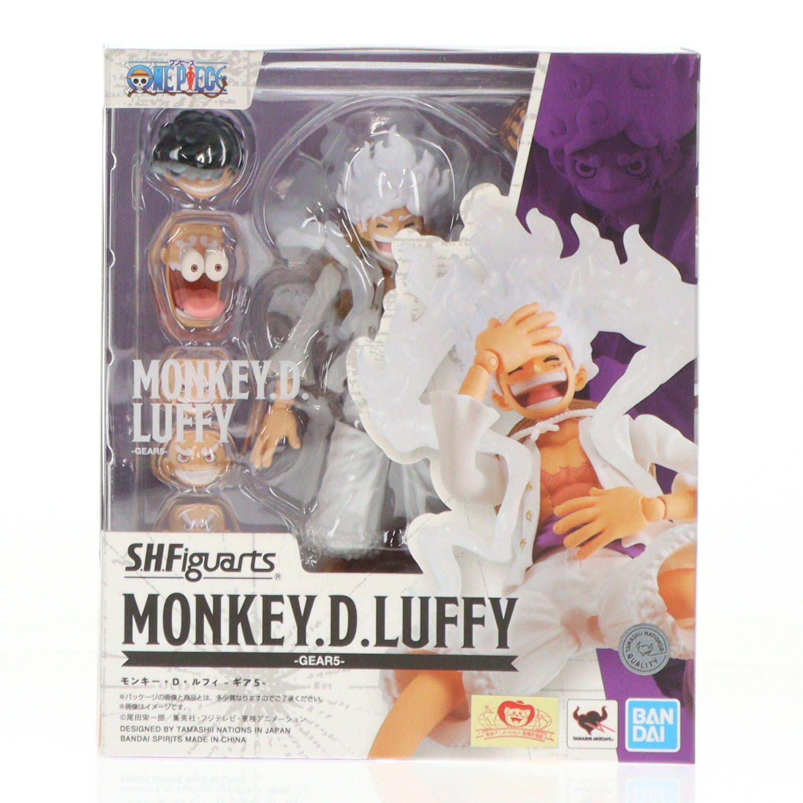 【中古即納】[FIG] (再々販) S.H.Figuarts(フィギュアーツ) モンキー・D・ルフィ -ギア5- ONE PIECE(ワンピース) 完成品 可動フィギュア バンダイスピリッツ(20251114)