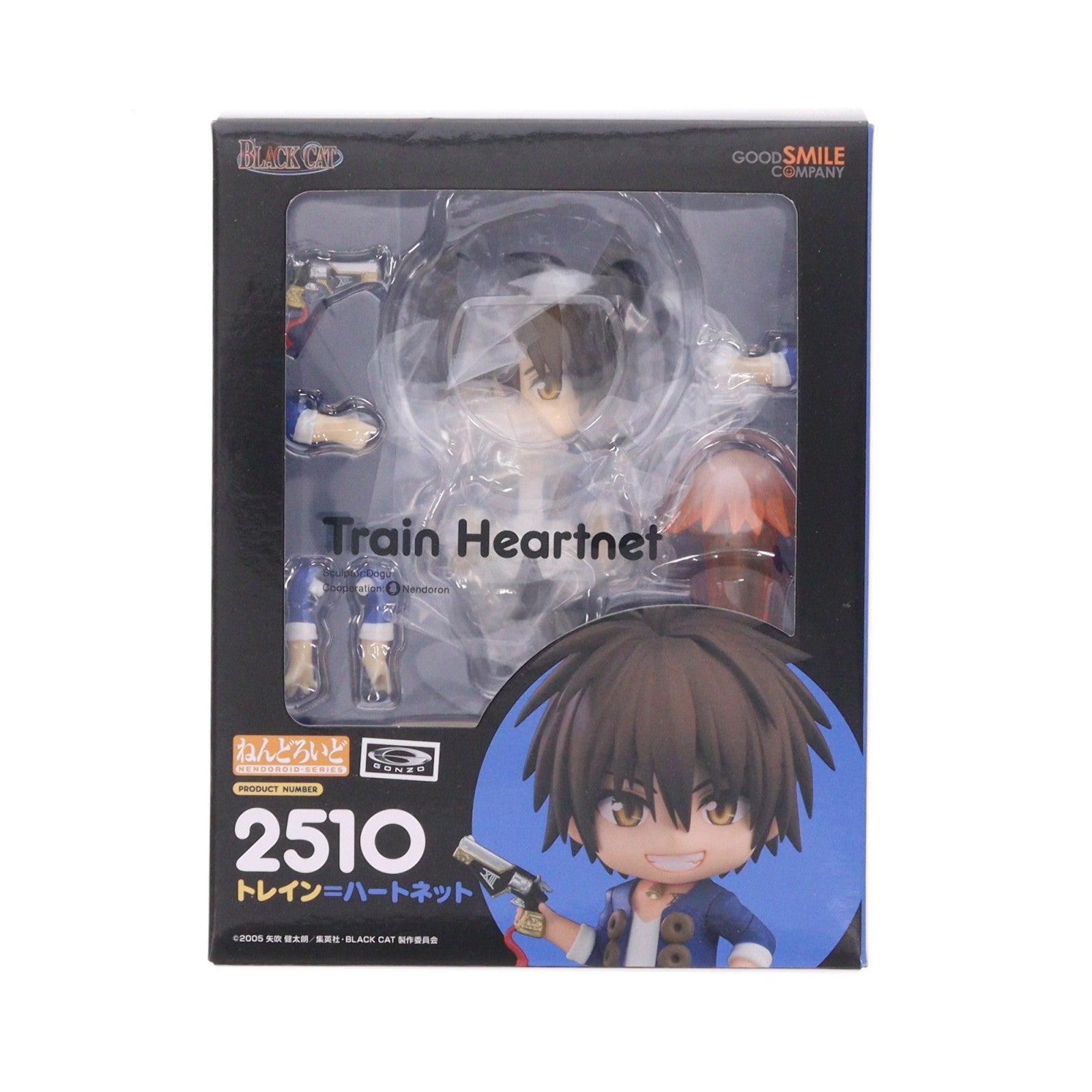 【中古即納】[FIG] ねんどろいど 2510 トレイン=ハートネット BLACK CAT(ブラックキャット) 完成品 可動フィギュア グッドスマイルカンパニー(20241130)