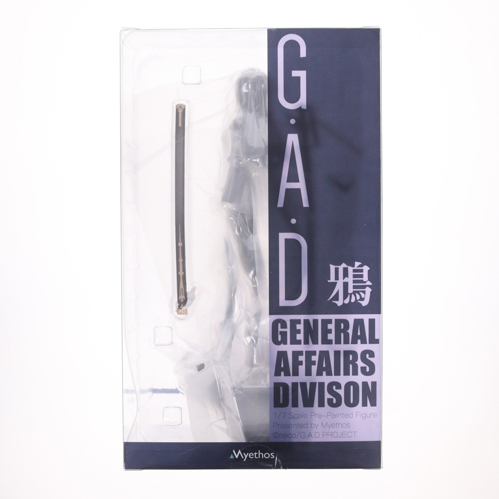 【中古即納】[FIG] G.A.D_鴉(からす) G.A.D 1/7 完成品 フィギュア Myethos(ミートス)(20230527)