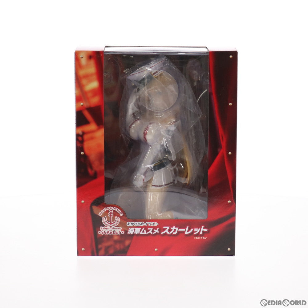 【中古即納】[FIG] あかさあいイラスト 『海軍ムスメ スカーレット』 完成品 フィギュア ユニオンクリエイティブ(20201129)